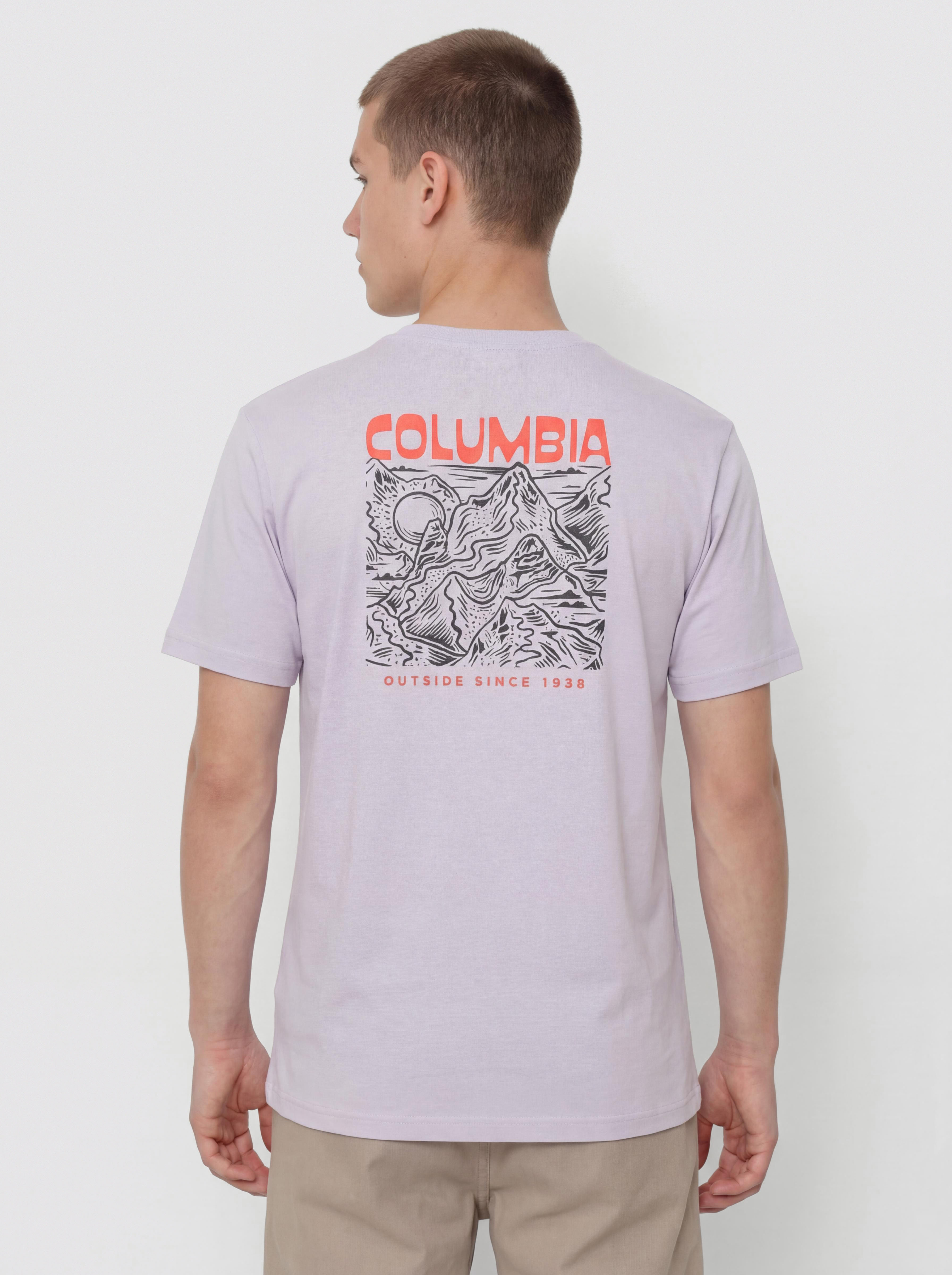 Columbia Rolling Bend Oversized T-Shirt (lavender pearl/mountainview)