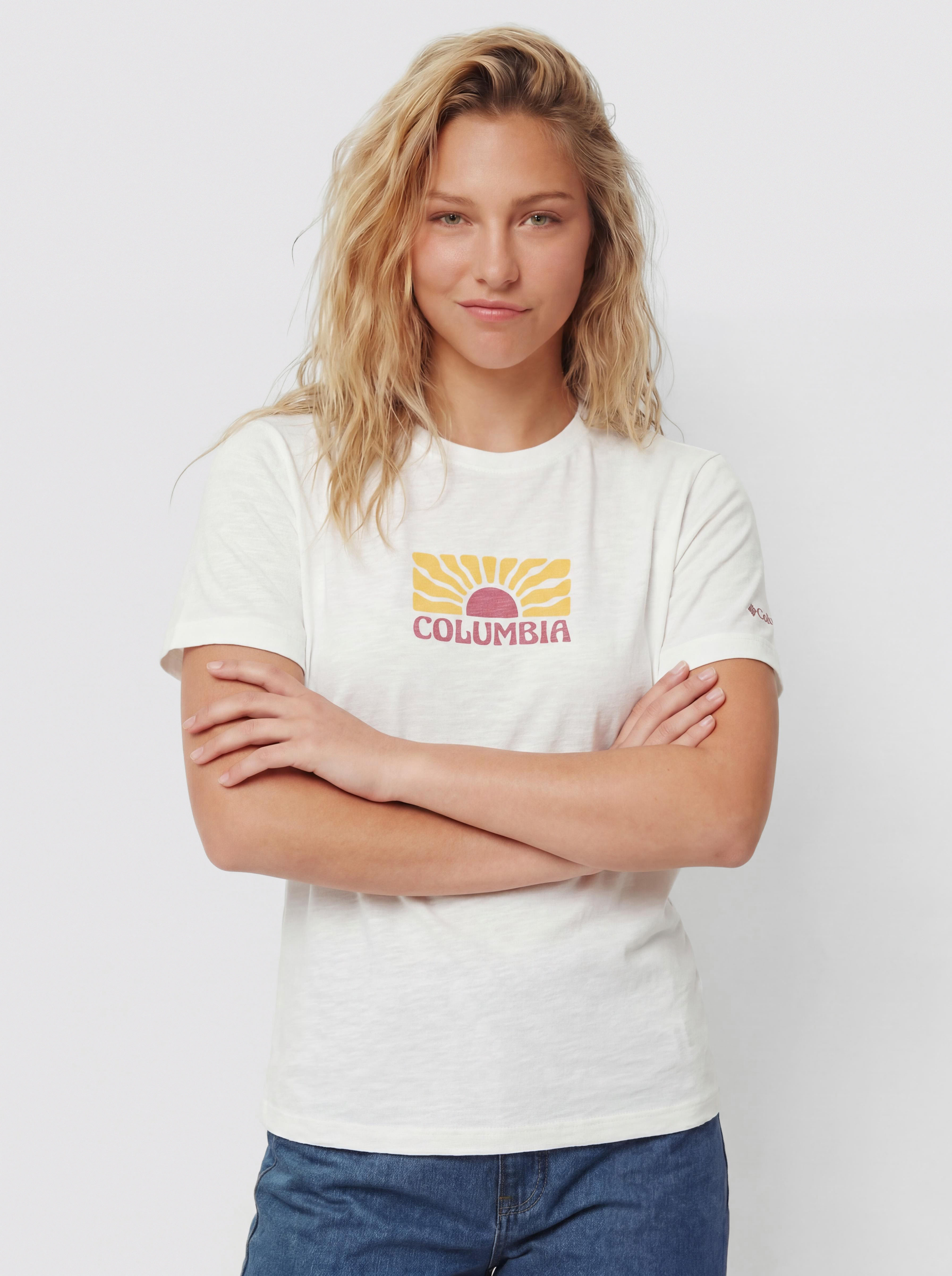 Columbia T-Shirt Ruby Springs Graphic Wmn (white/brandrise)