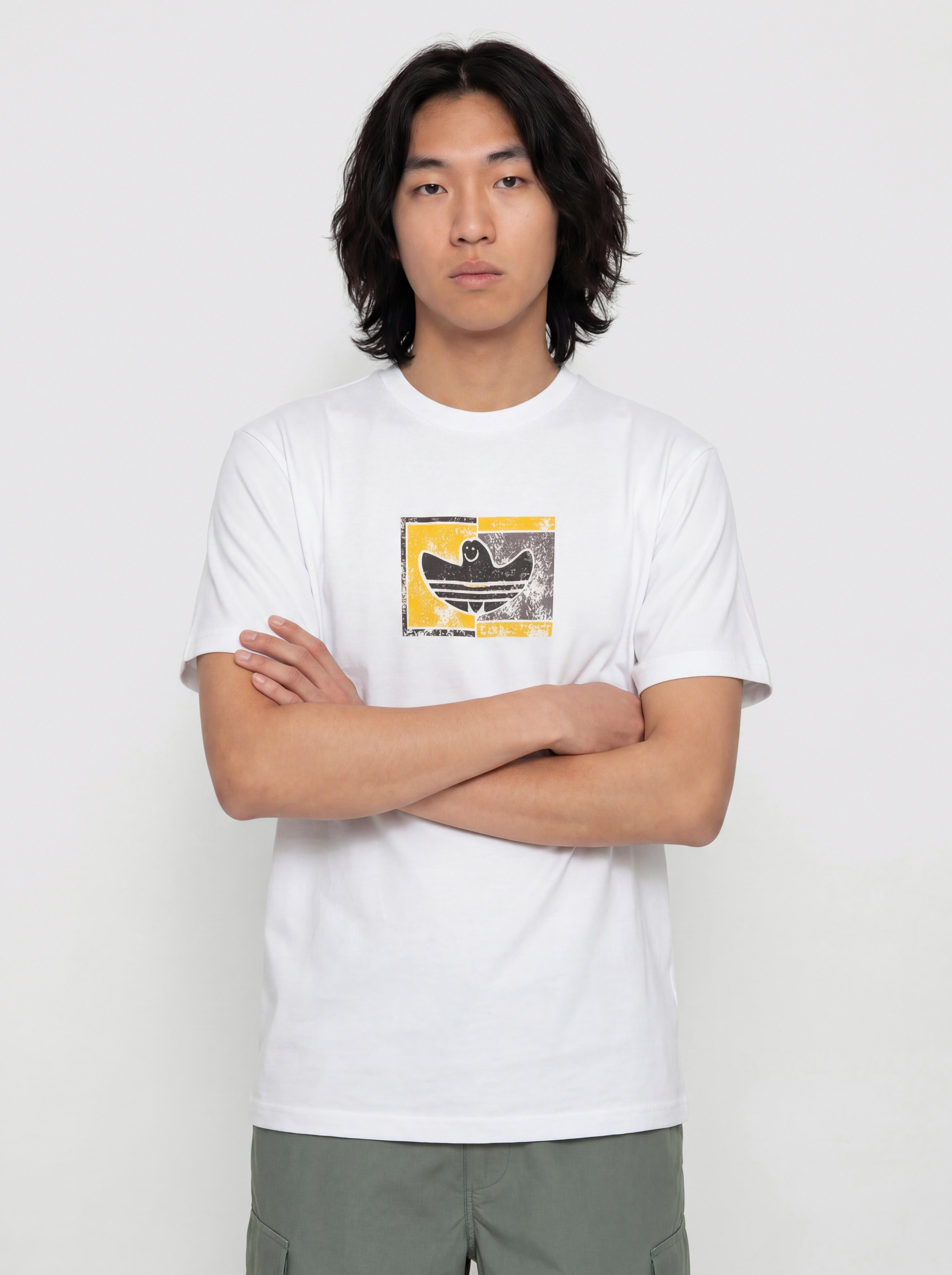 adidas Shmoo G 3 T-Shirt (white/aurbla)