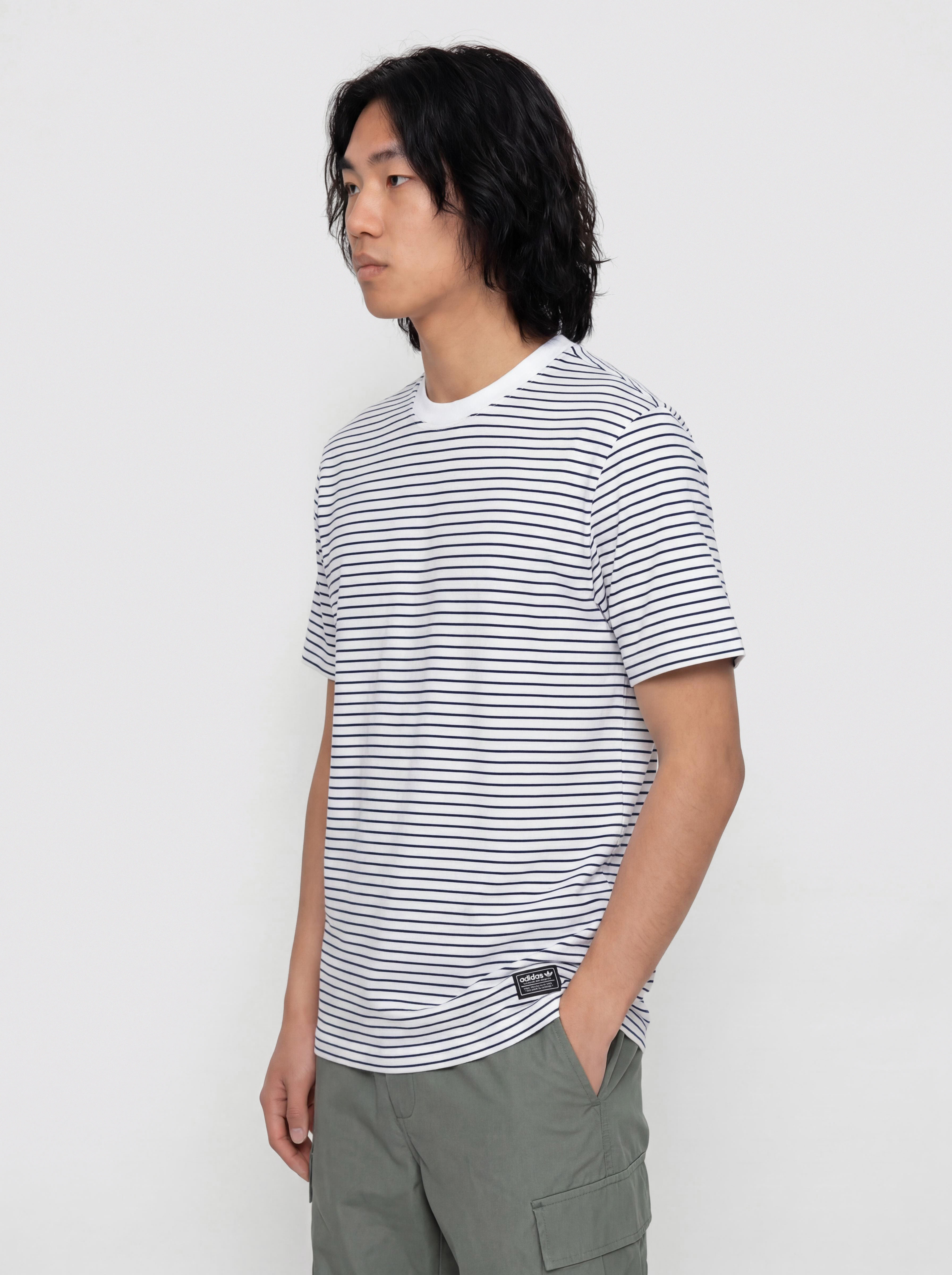 adidas Shmoo G 3 T-Shirt - beige (alumin/dkblue)