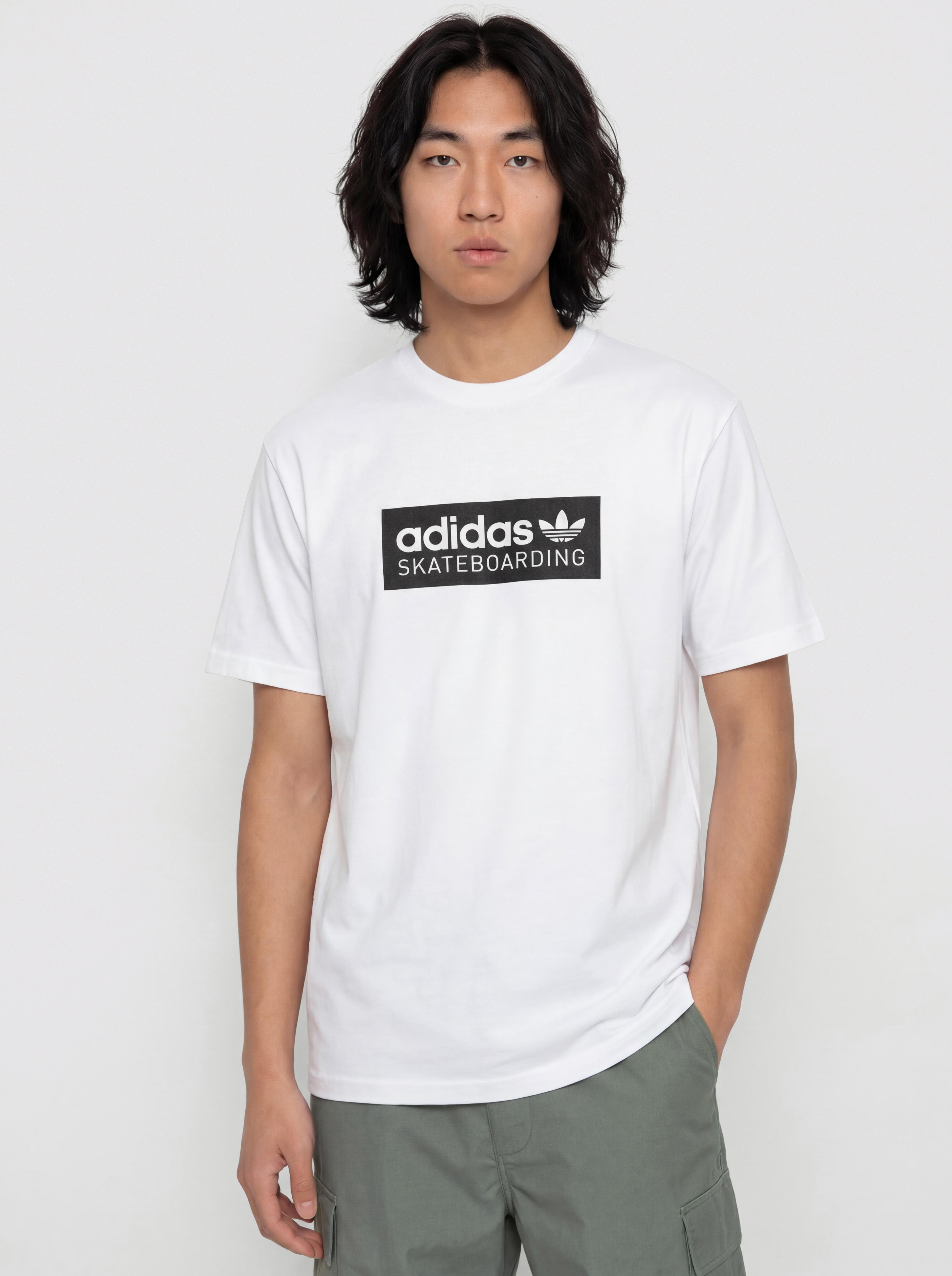 adidas Skt Logo T-Shirt (white)