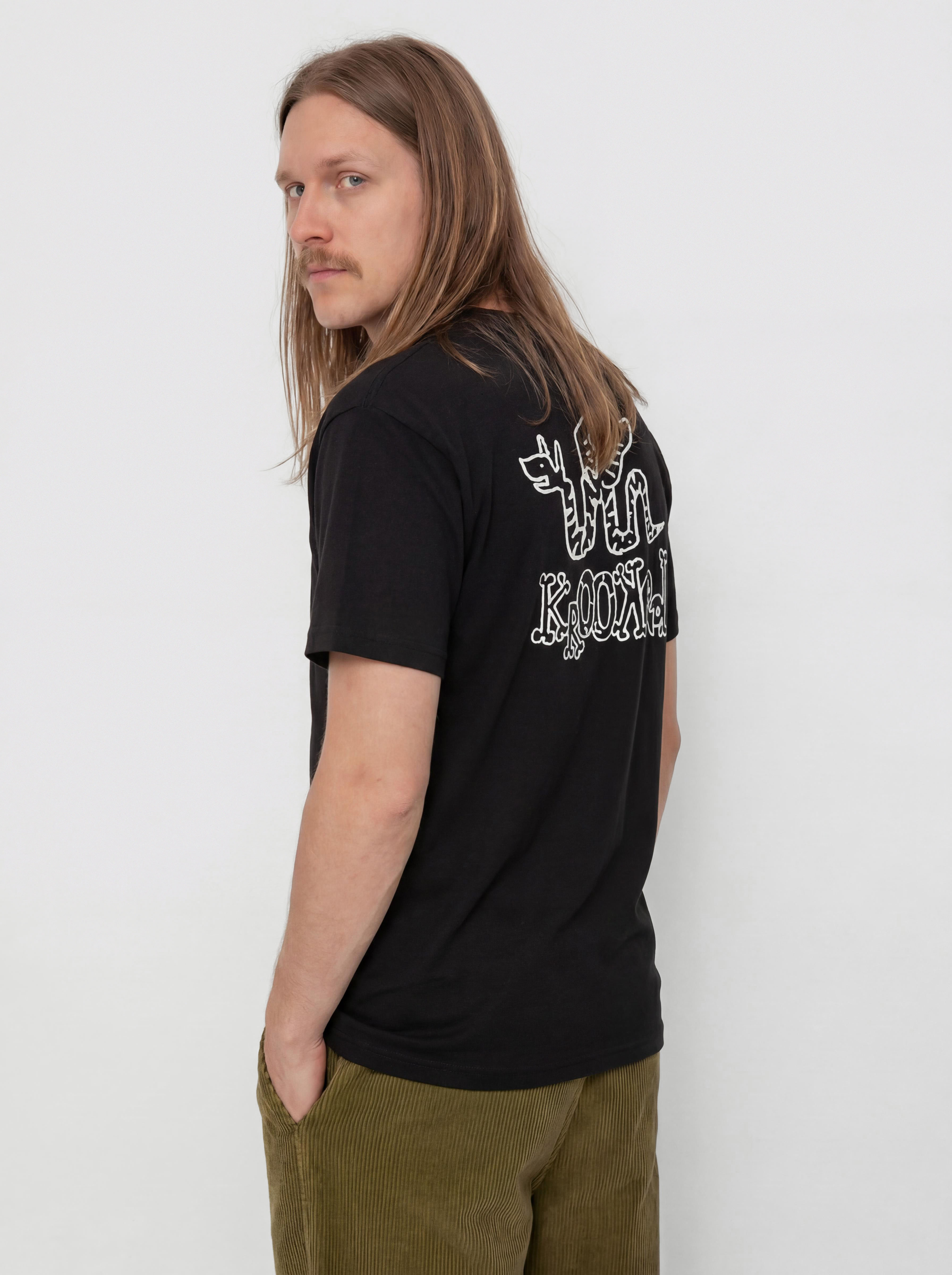 Krooked No Monsters T-Shirt (black)