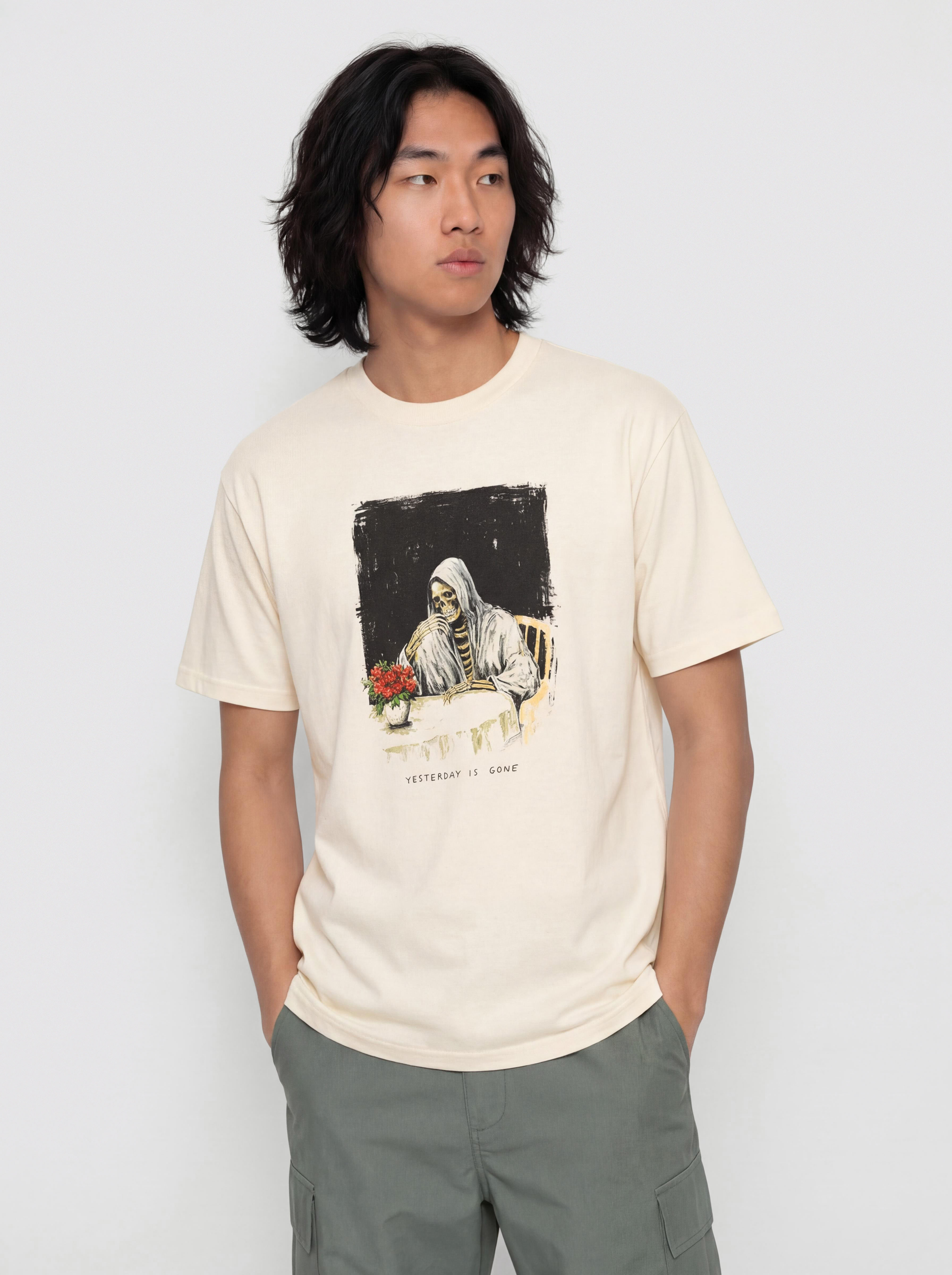 Deathwish Yesterday Is Gone T-Shirt (cream)