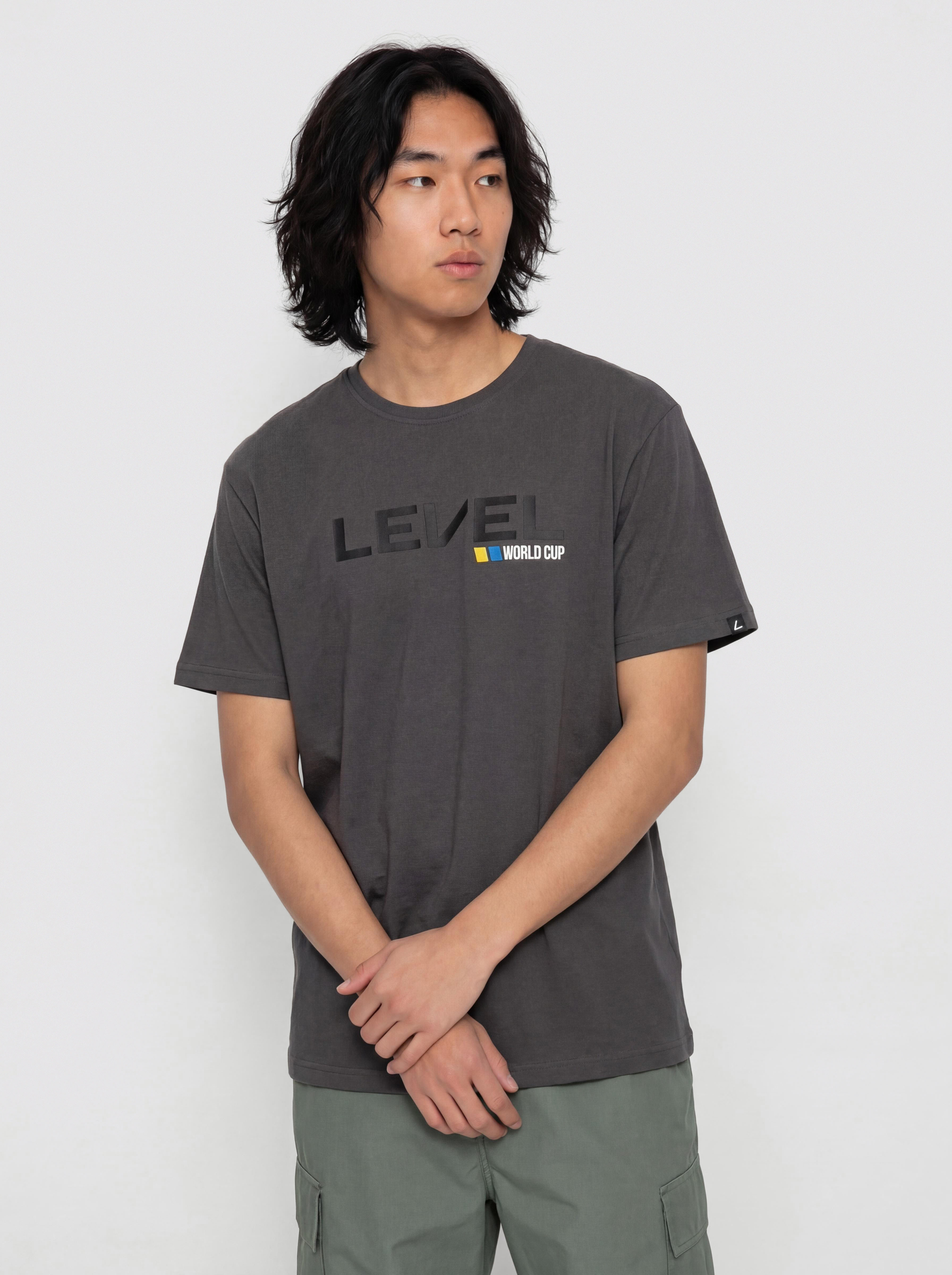 Level T-Shirt Level Worldcup (anthracite)