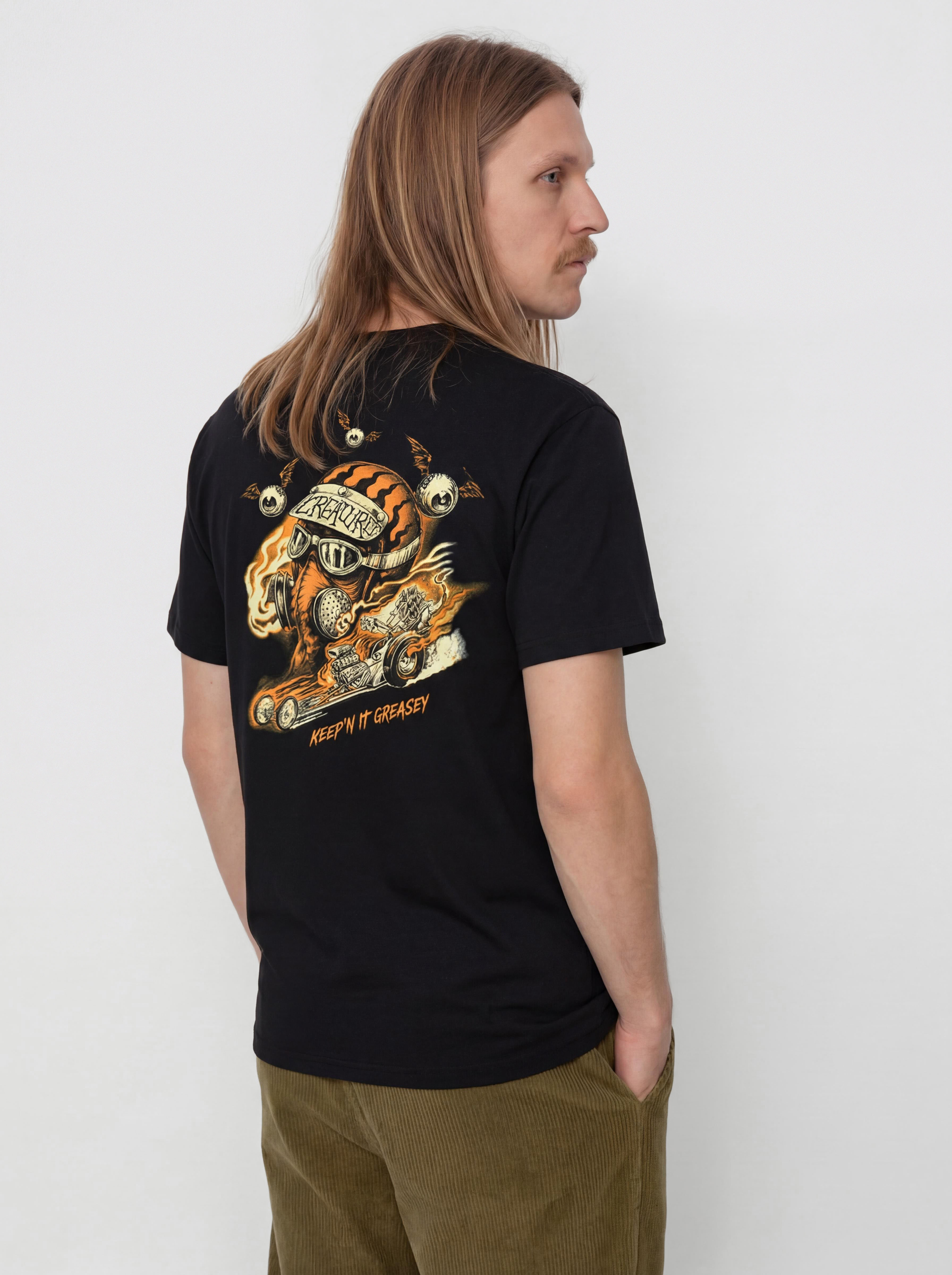 Creature Crash And Burn T-Shirt (black)