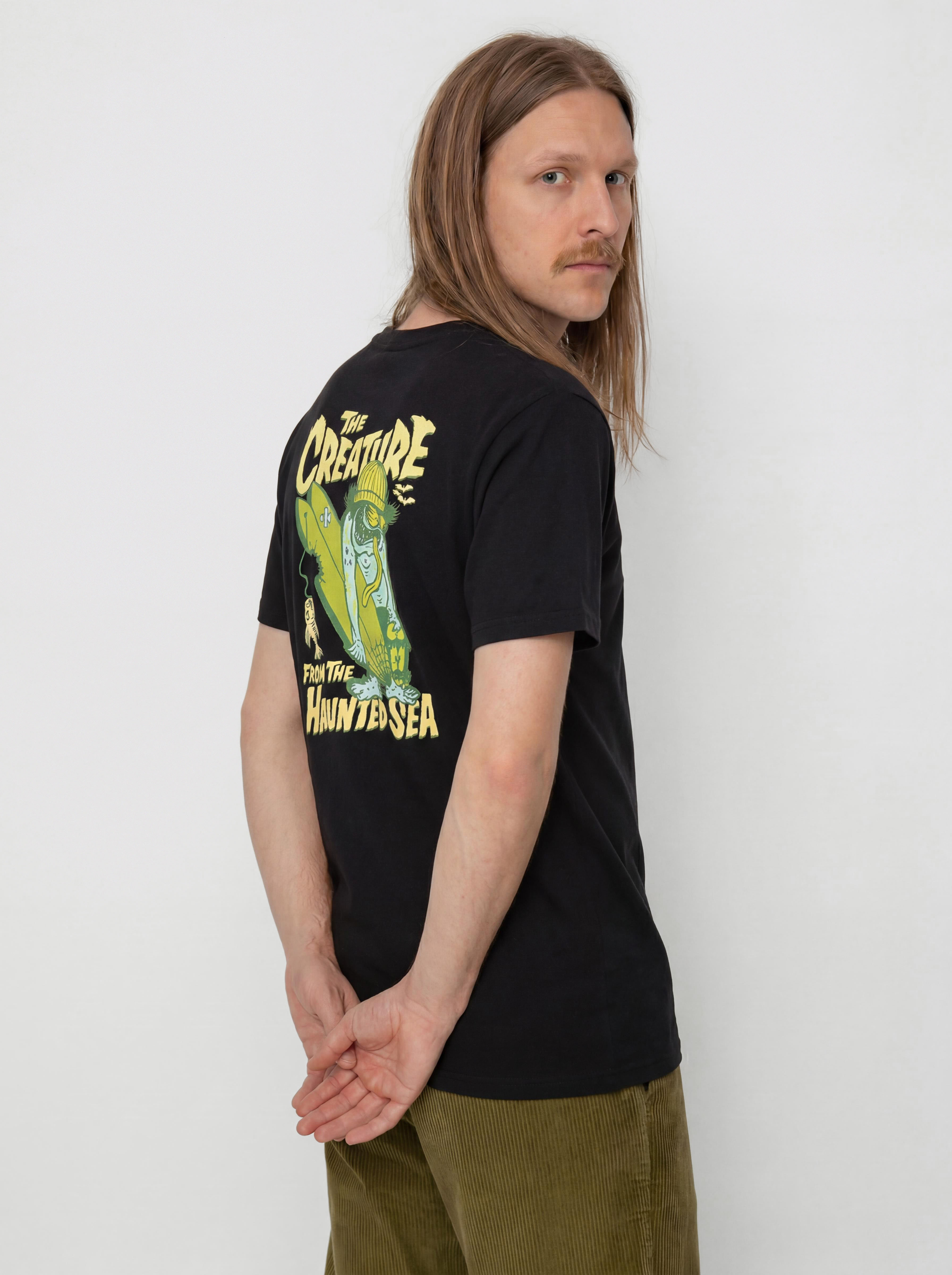 Creature Haunted Sea T-Shirt - yellow (cornsilk)