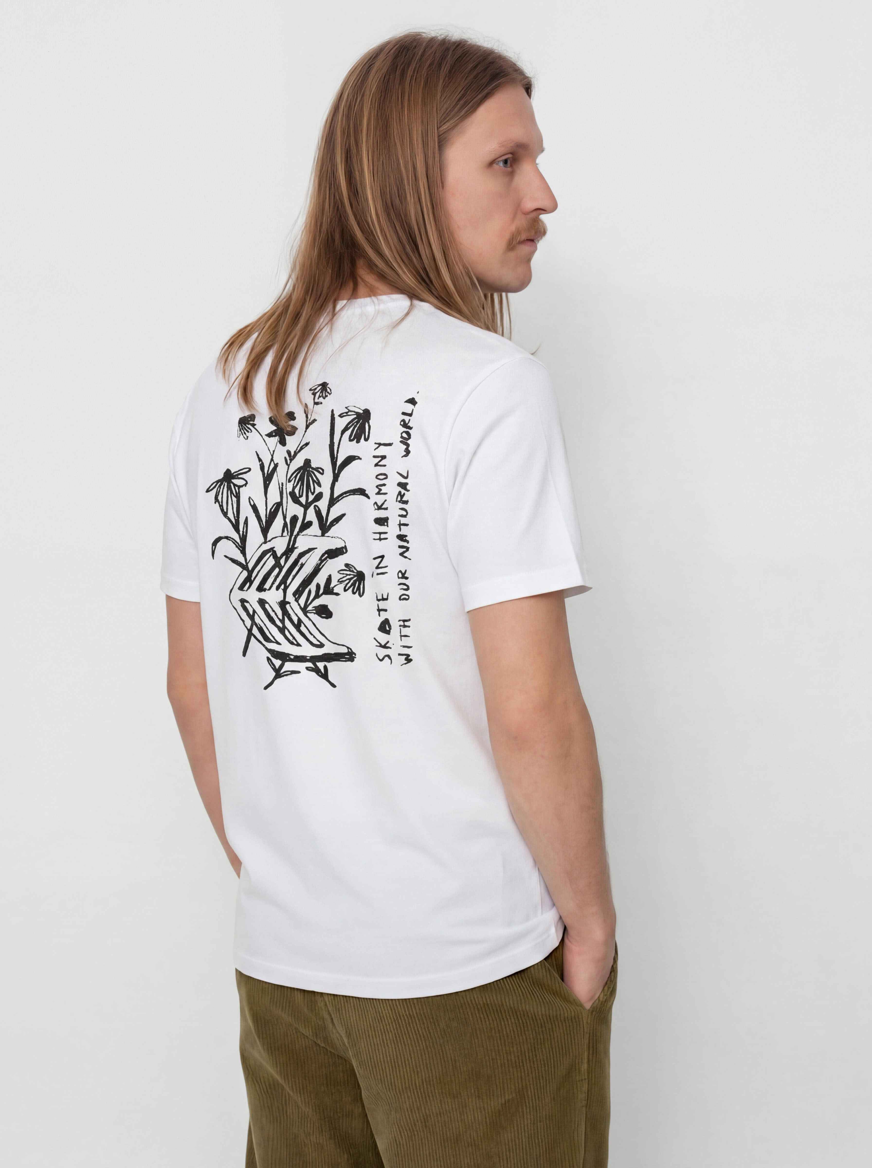 Cariuma Conté Flowers T-shirt (off white)