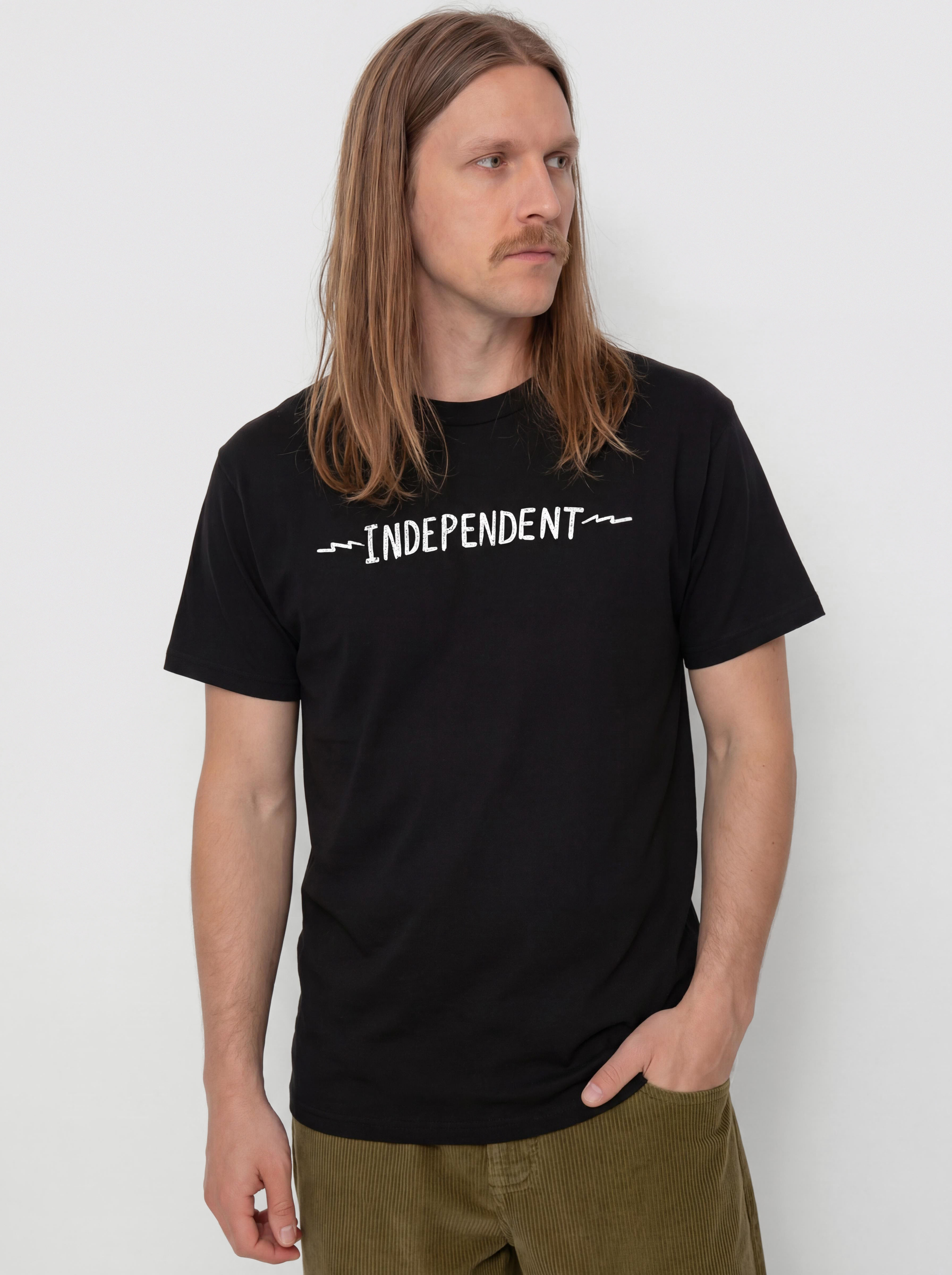INDEPENDENT Tシャツ ブラック Independent T-Shirt Dressen Skull Rose - black (black)