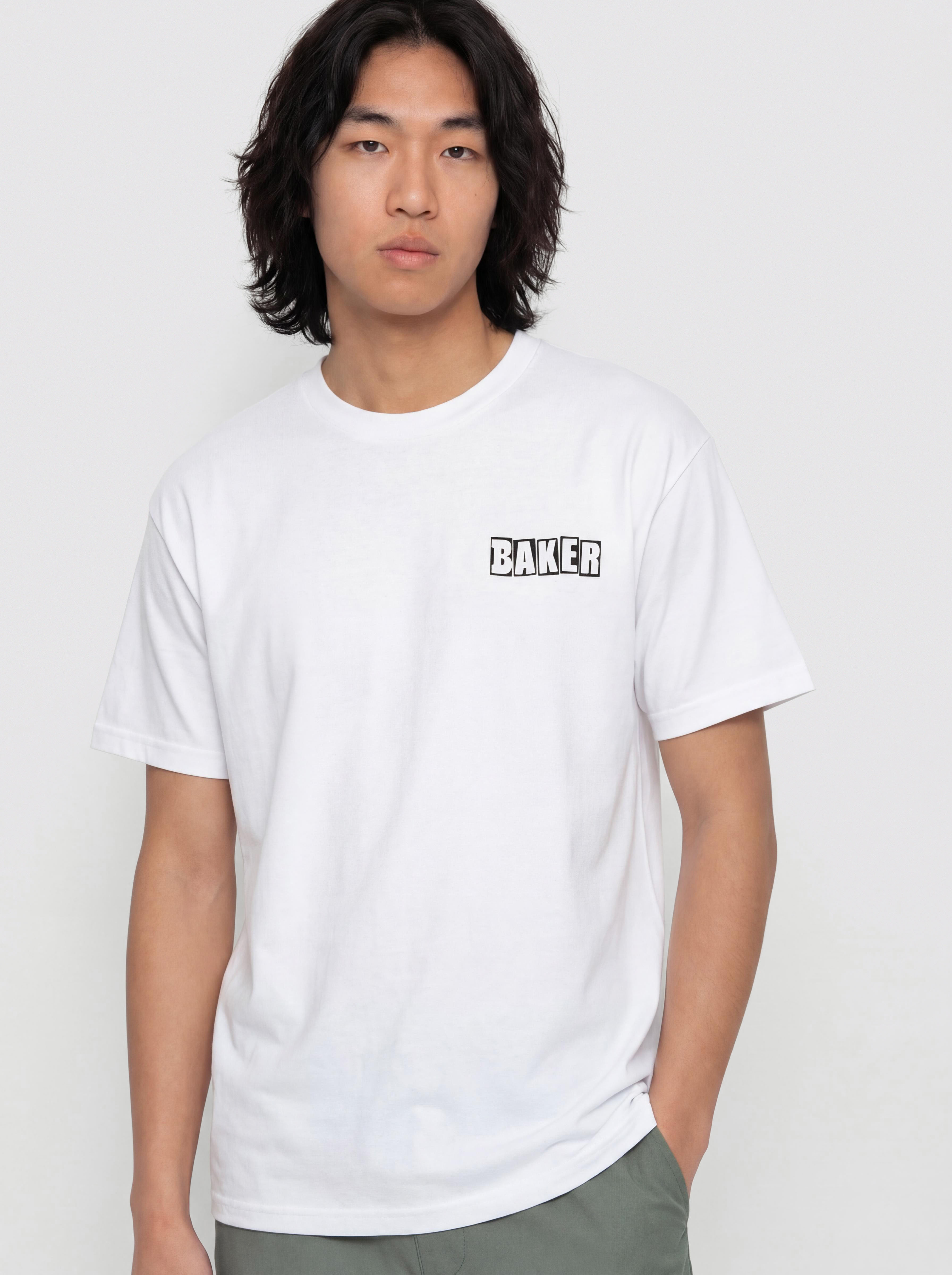 Baker Uno T-Shirt (white/black)