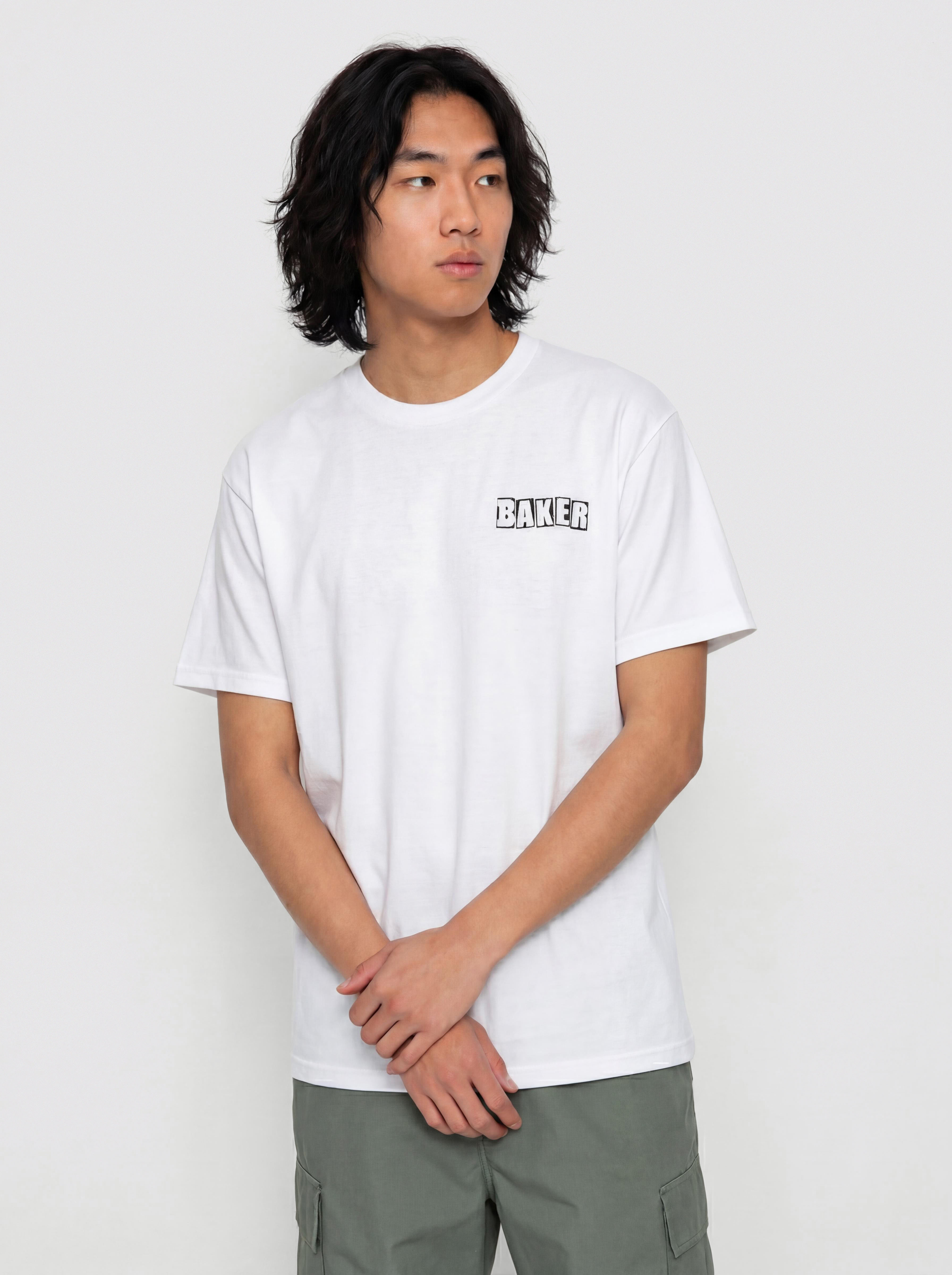 Baker Uno T-Shirt (white/black)