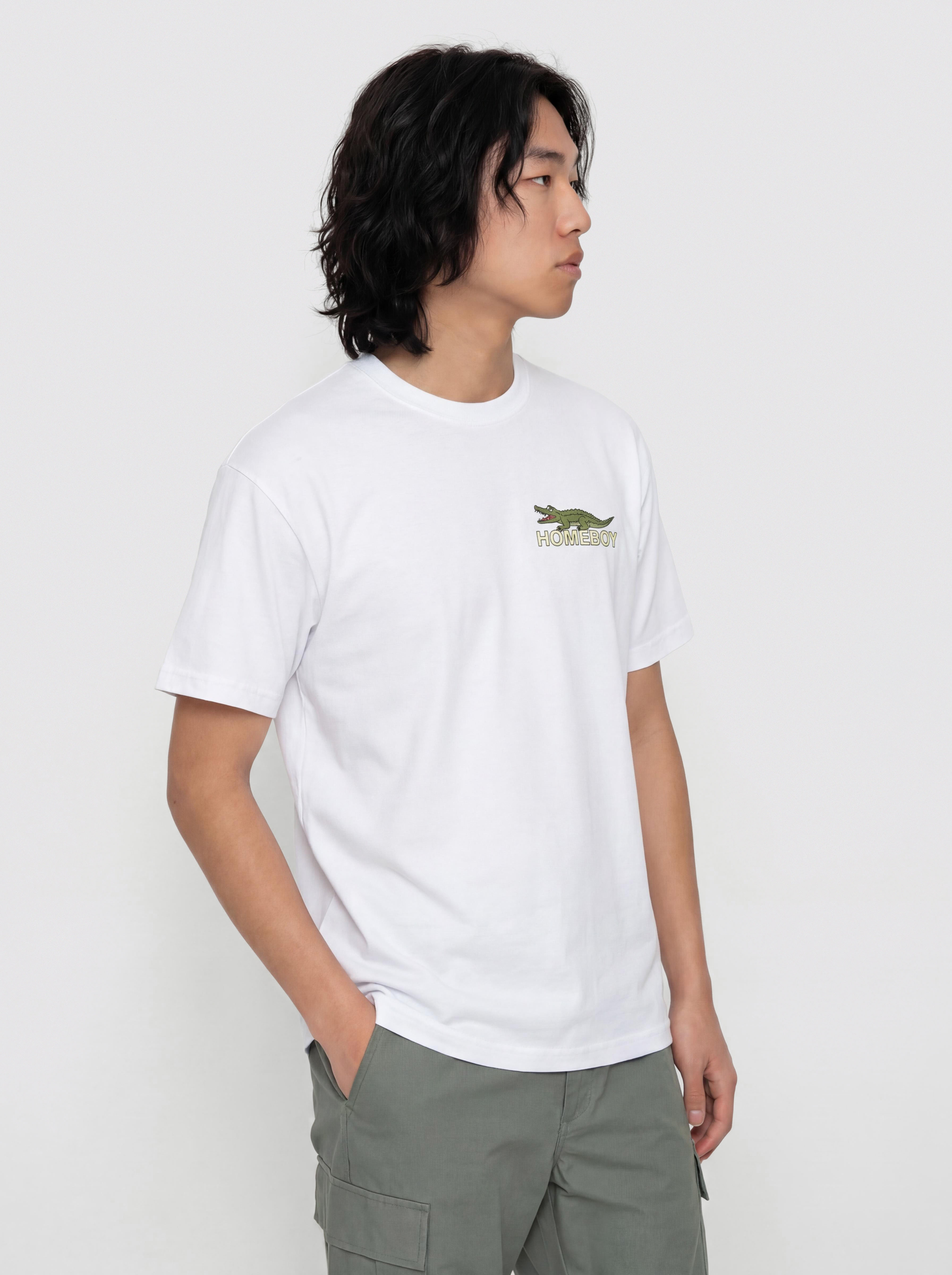 Homeboy Crocoboy T-Shirt (white)