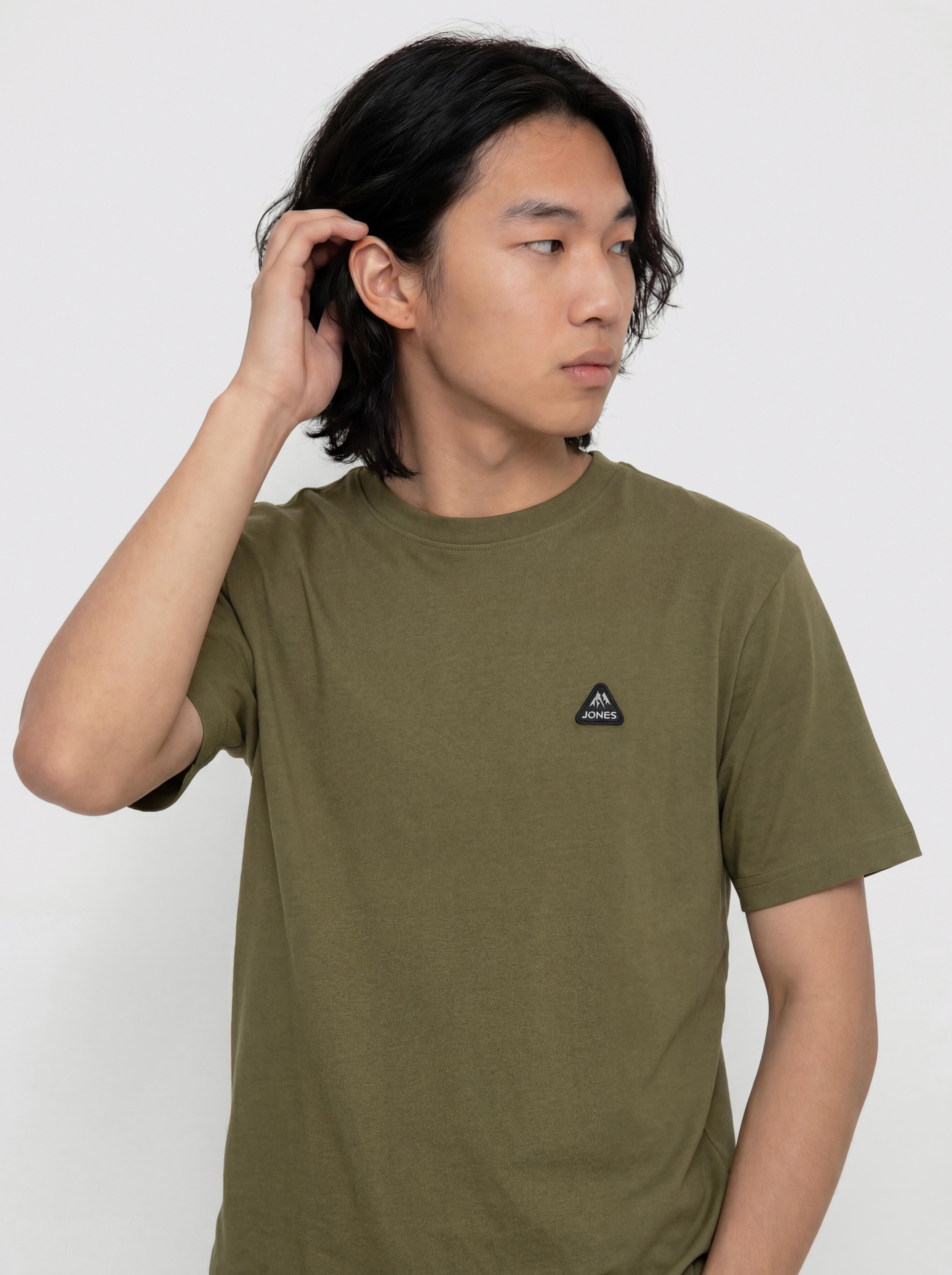 Jones Snowboards T-Shirt Sierra Org Cot (moss green)