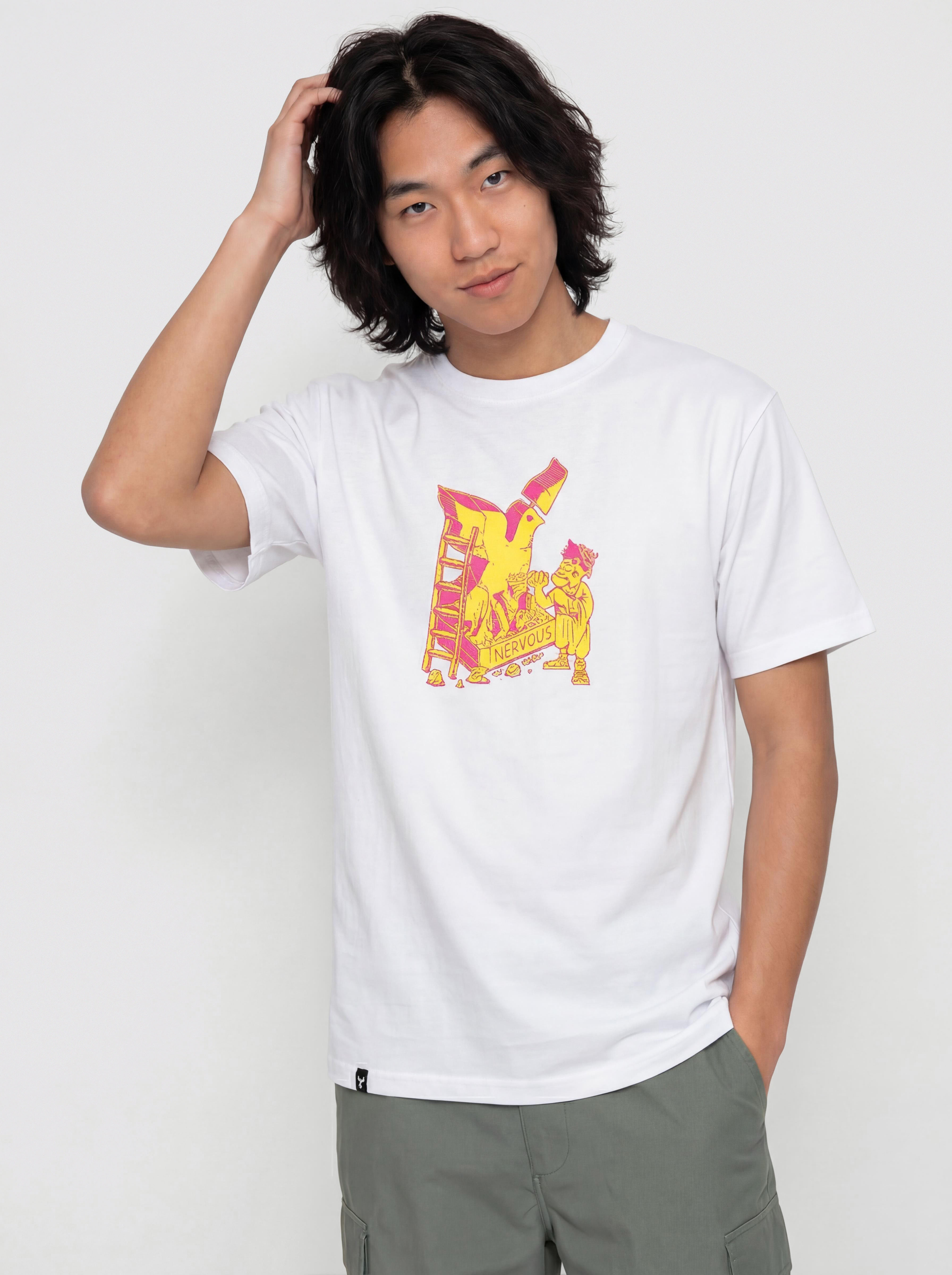 Nervous Michael T-Shirt (white)