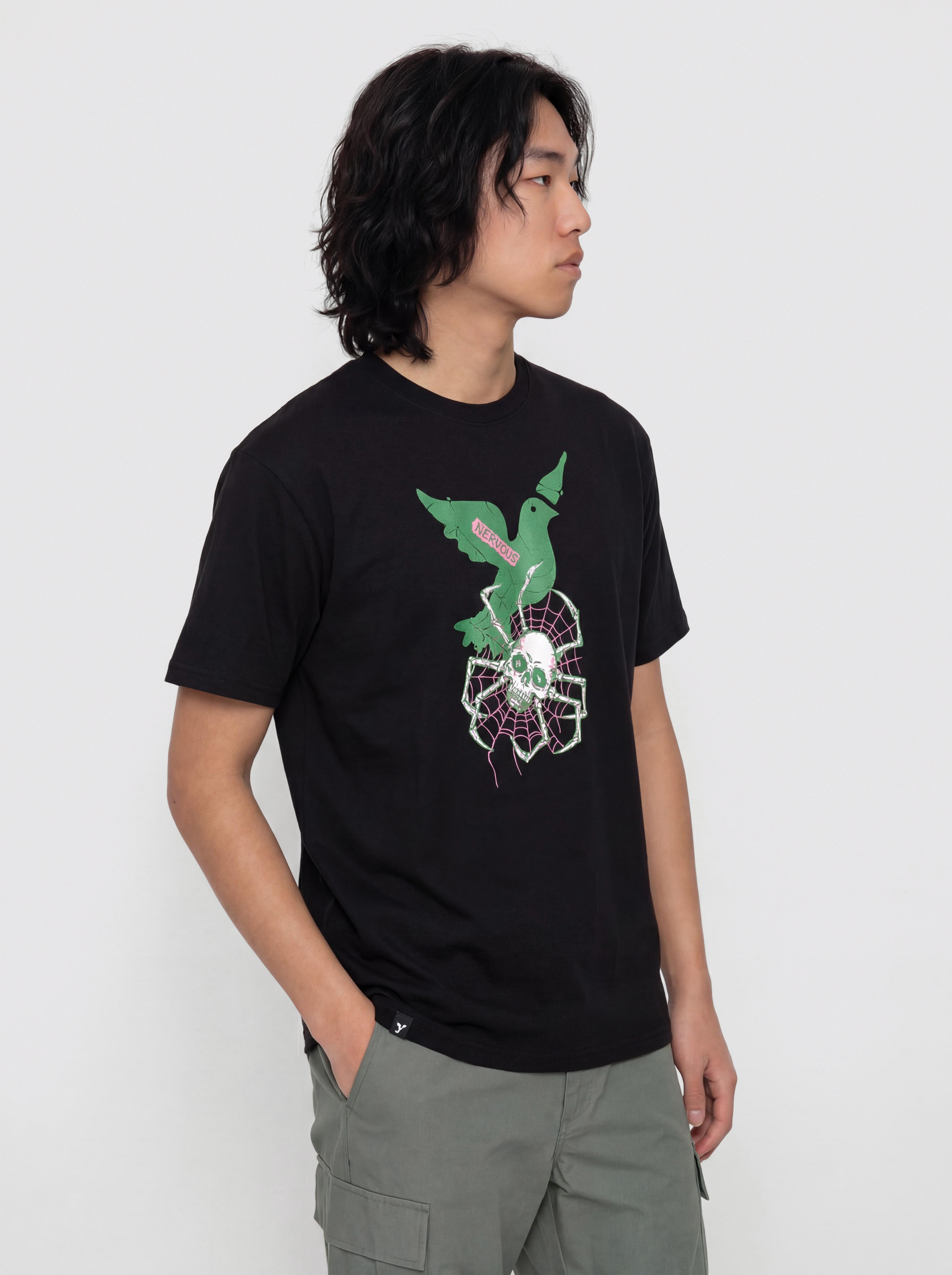 Nervous Scary T-Shirt (black)