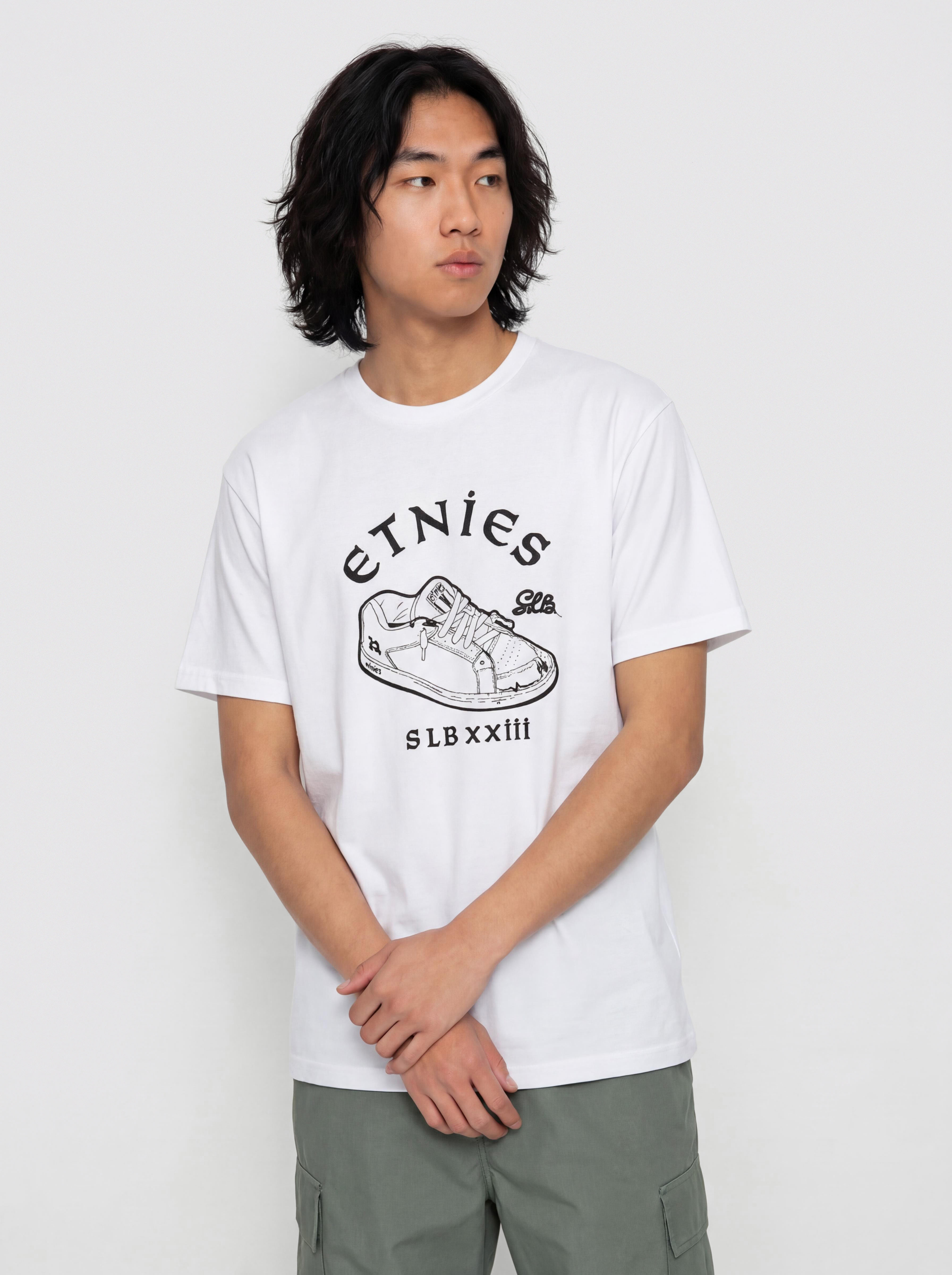 Etnies Slb X Etnies T-Shirt (white/white)