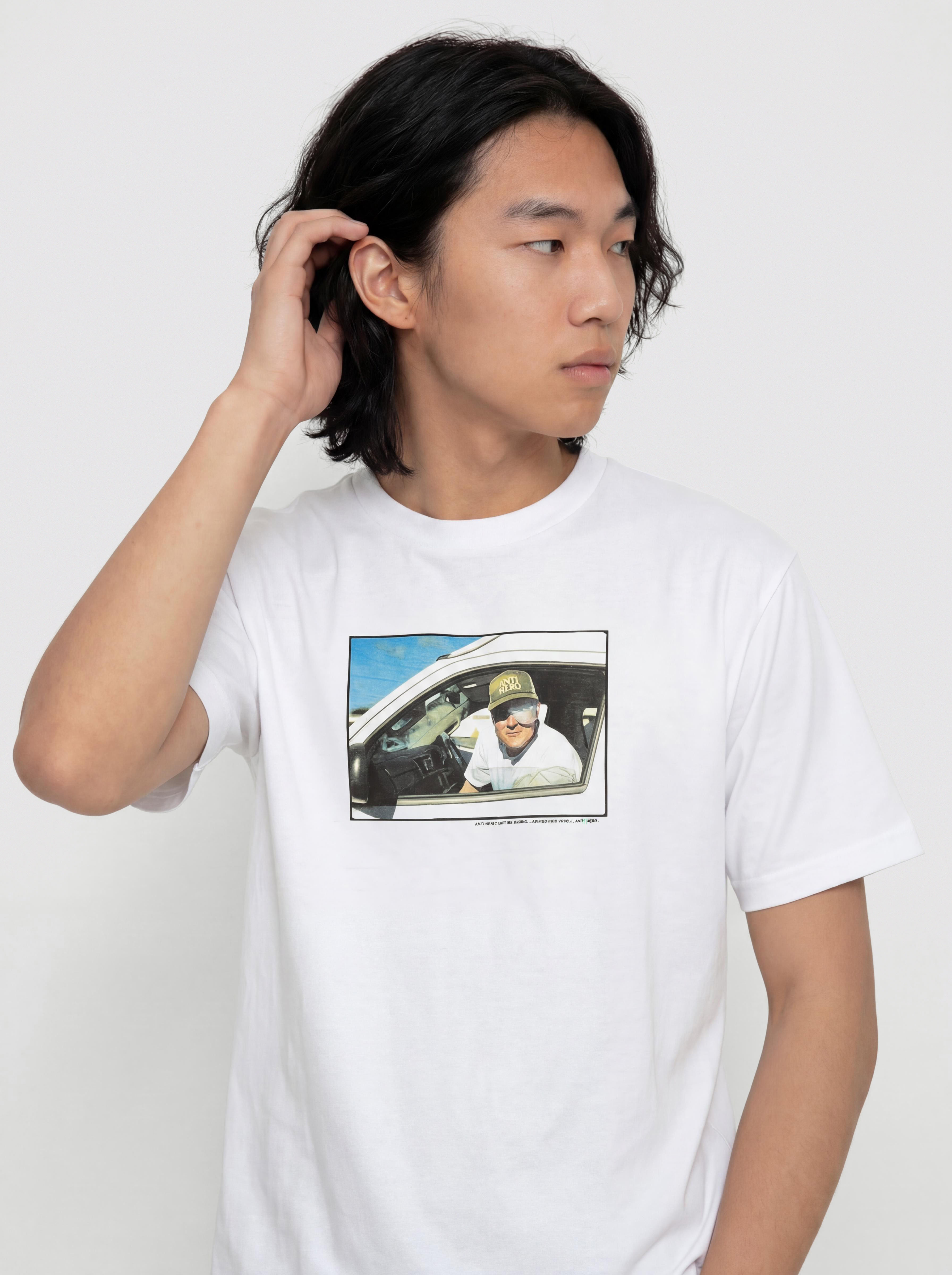 Antihero Grosso T-Shirt (white w/photo print)