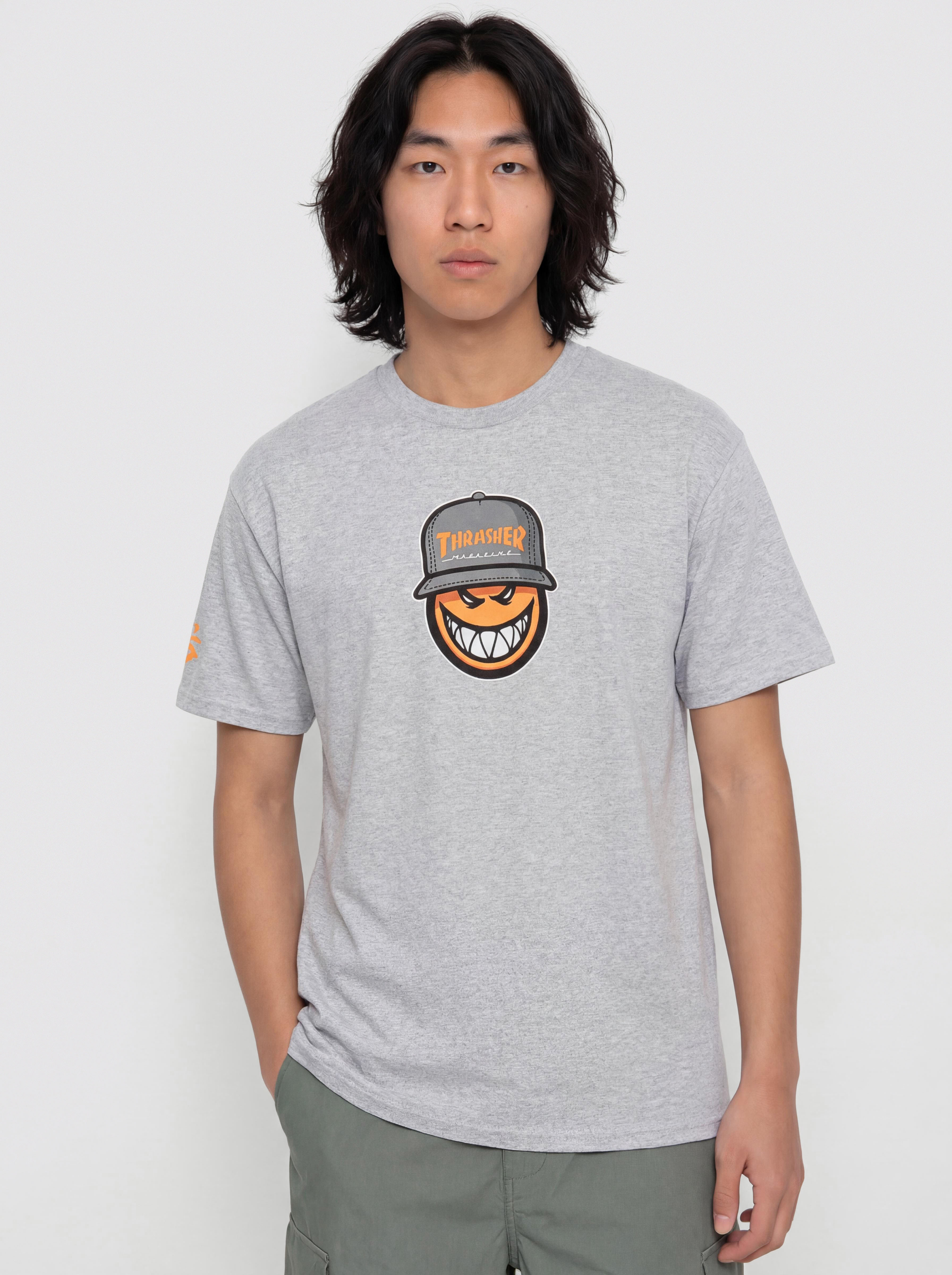 Thrasher x Spitfire Sf Loc T-Shirt (sport grey)