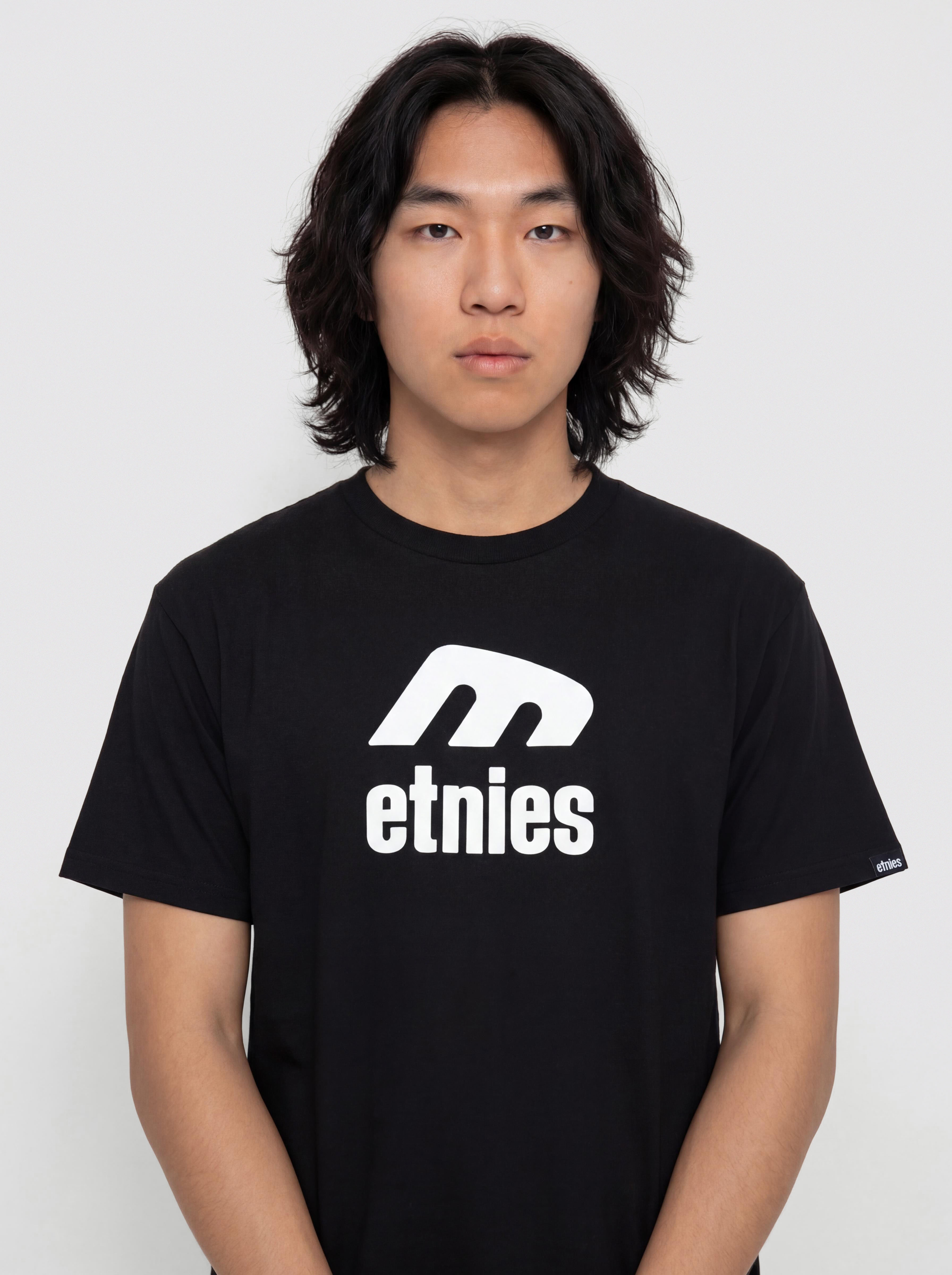 Etnies Icon E T-Shirt (black/white)