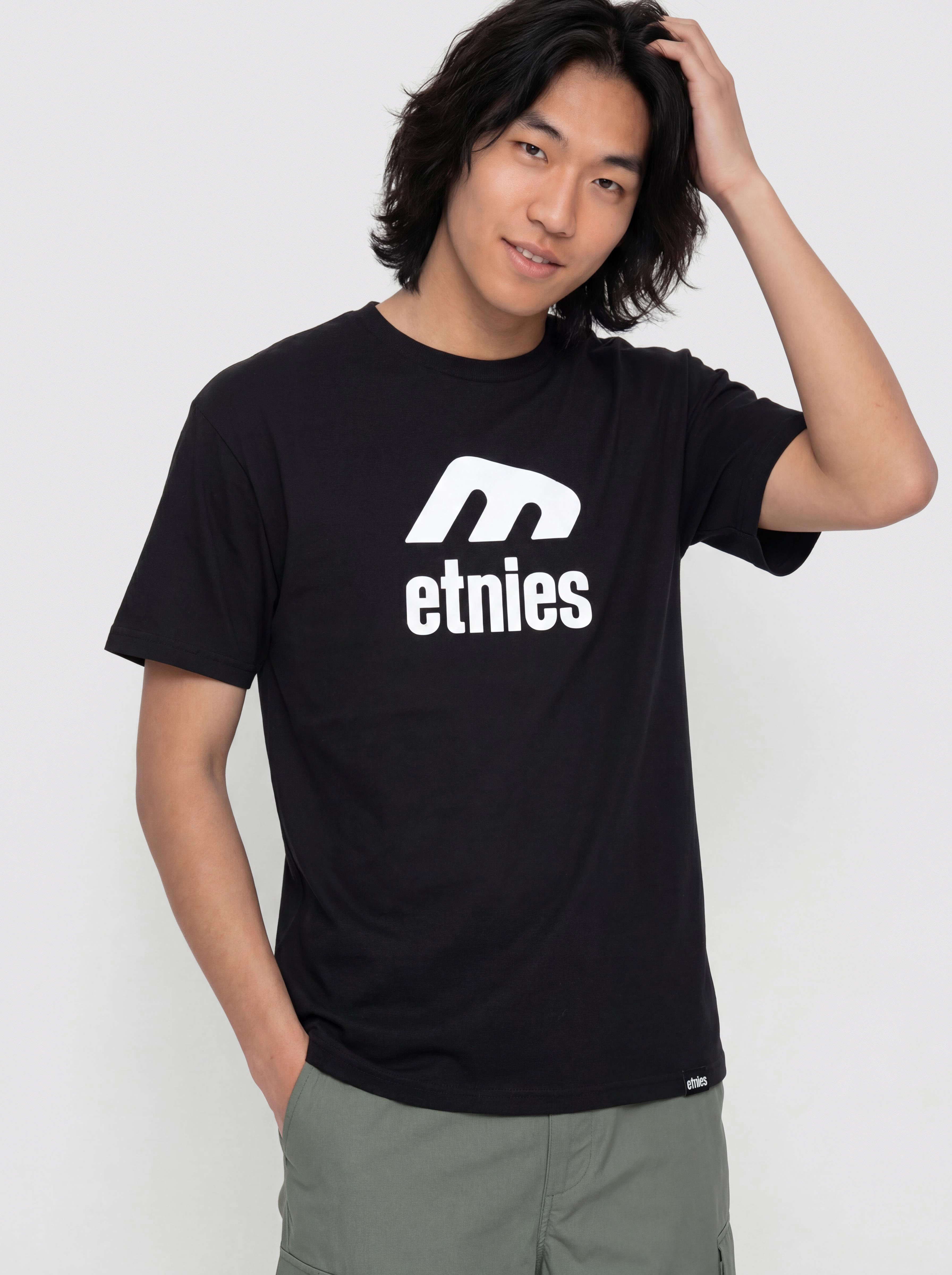 Etnies Icon E T-Shirt (black/white)