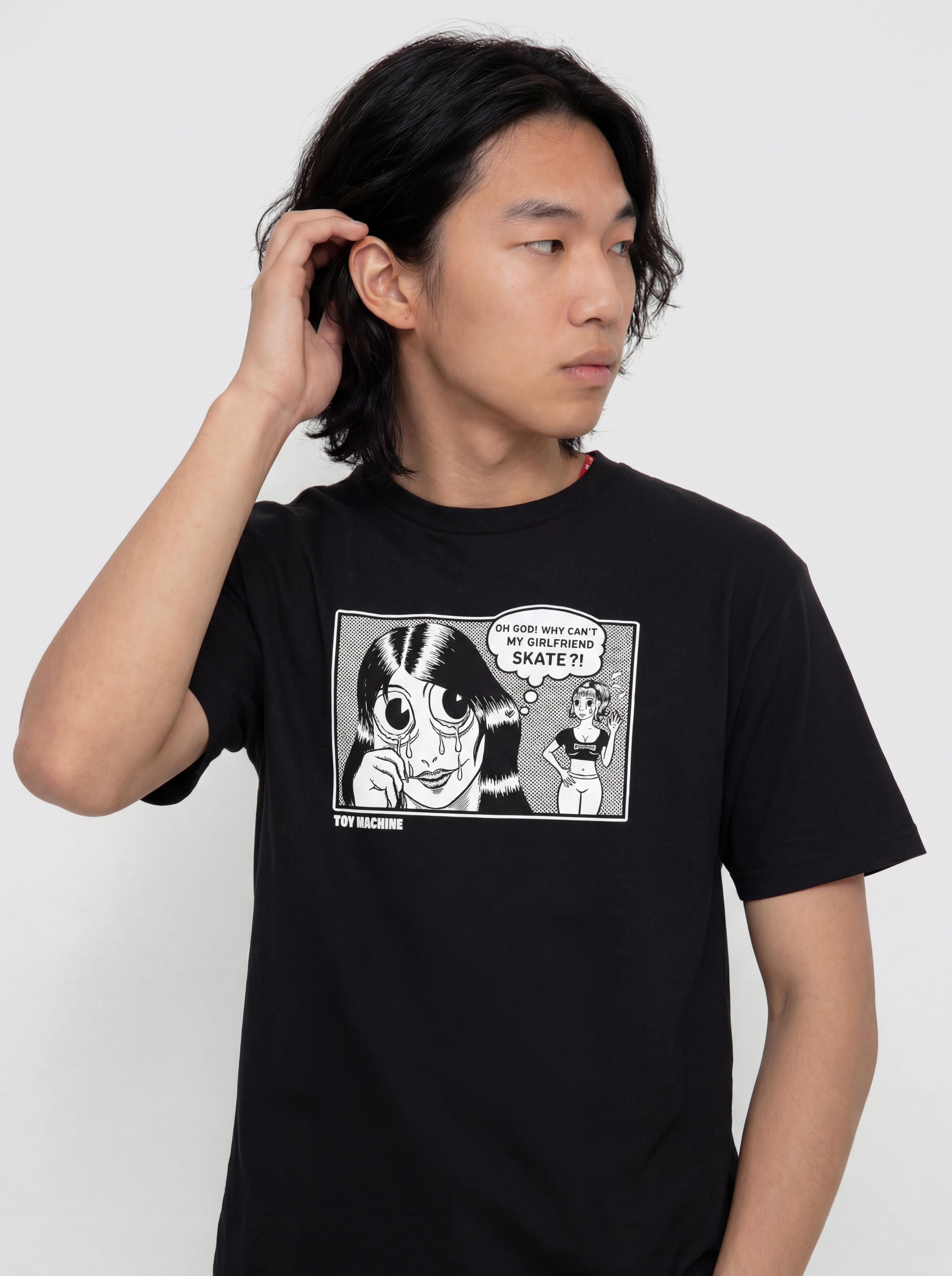 Thrasher X Toy Machine Girlfriend T-shirt (black)