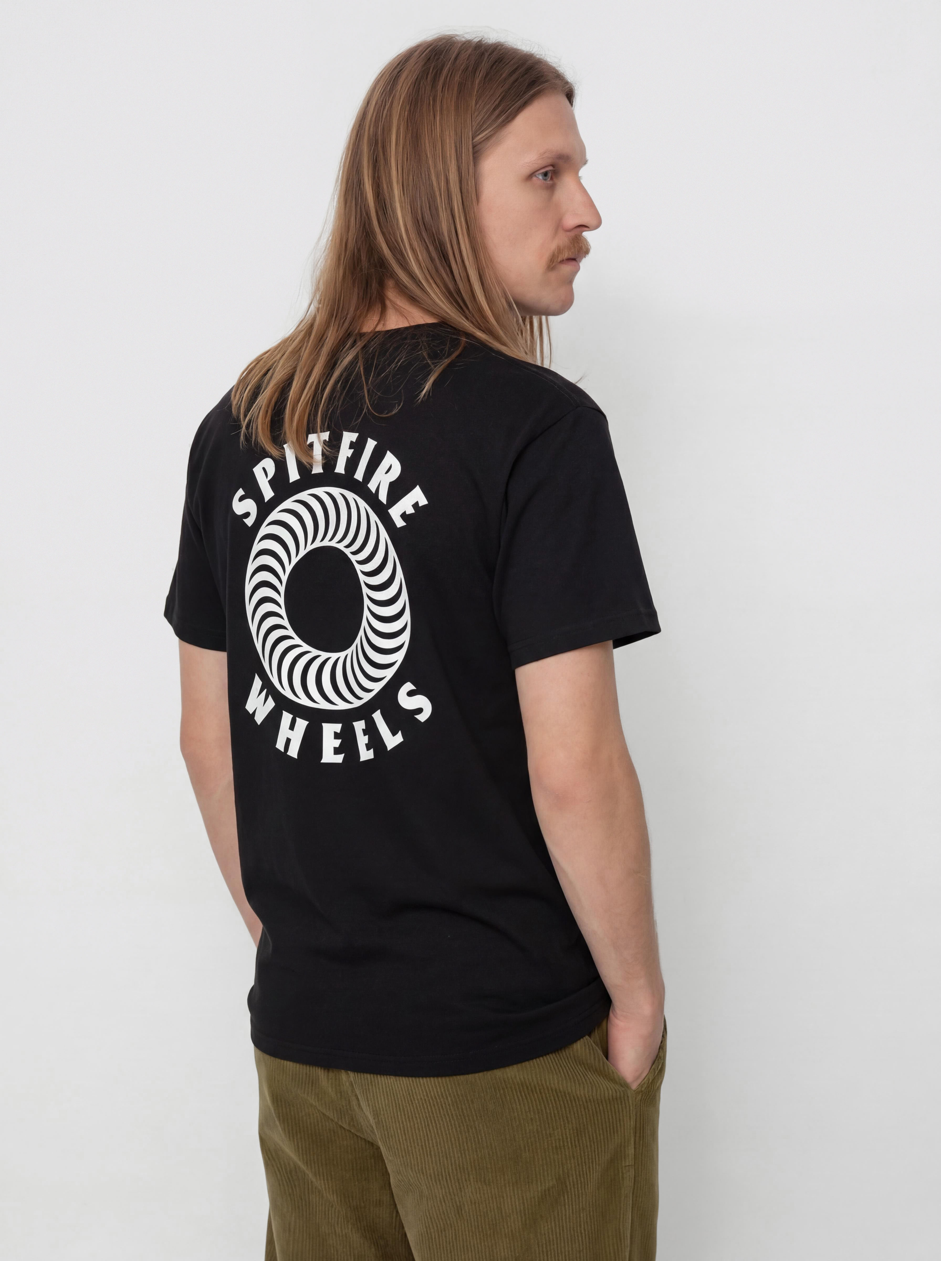 Spitfire Pkt Hlw Cls T-Shirt (black/white)