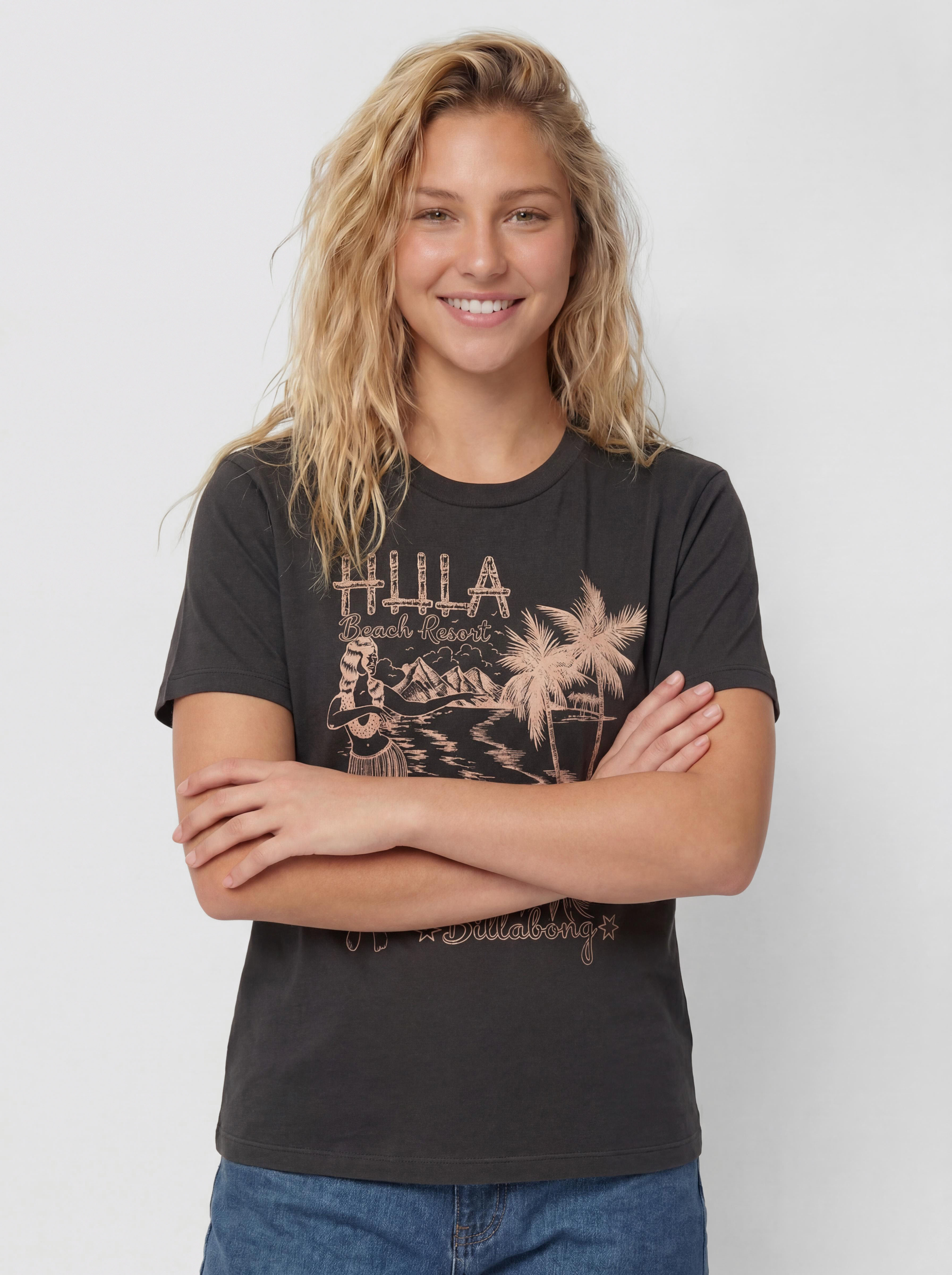 Billabong Vacay Wonder Wmn T-Shirt (off black)