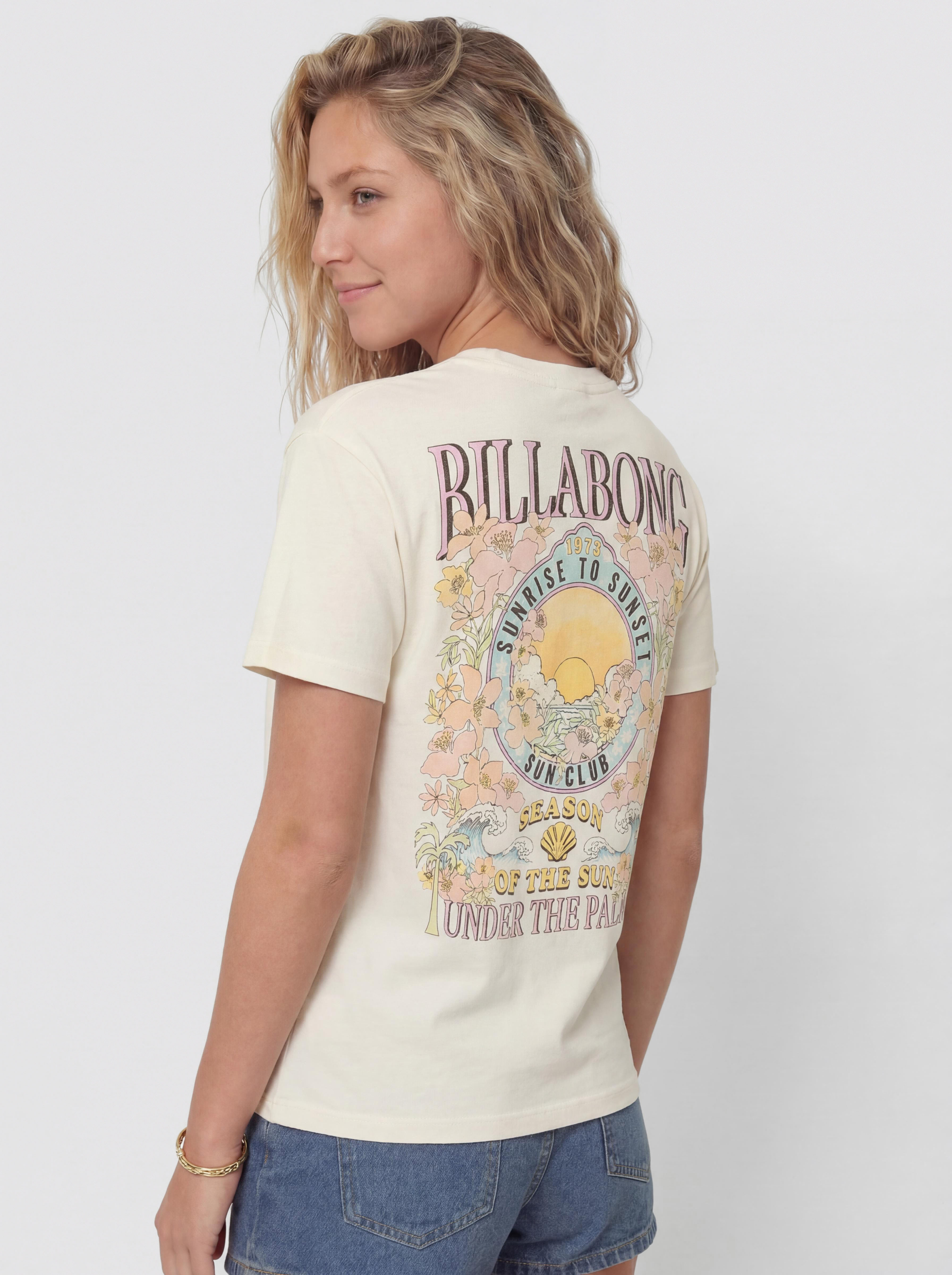 Billabong Floral Rocker Wmn T-Shirt (salt crystal)