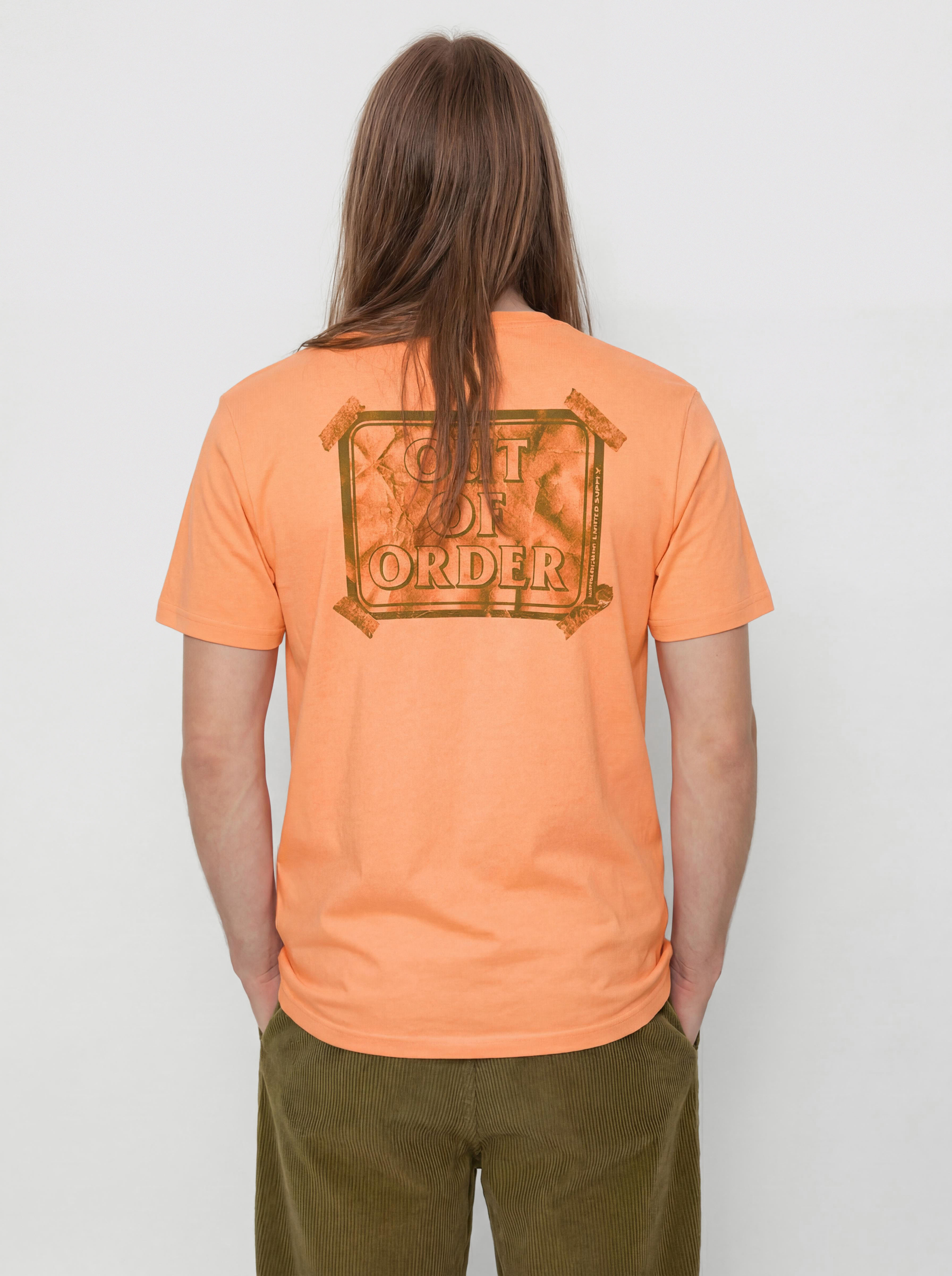 Antihero Pkt Out Of Order T-Shirt (sft orange)