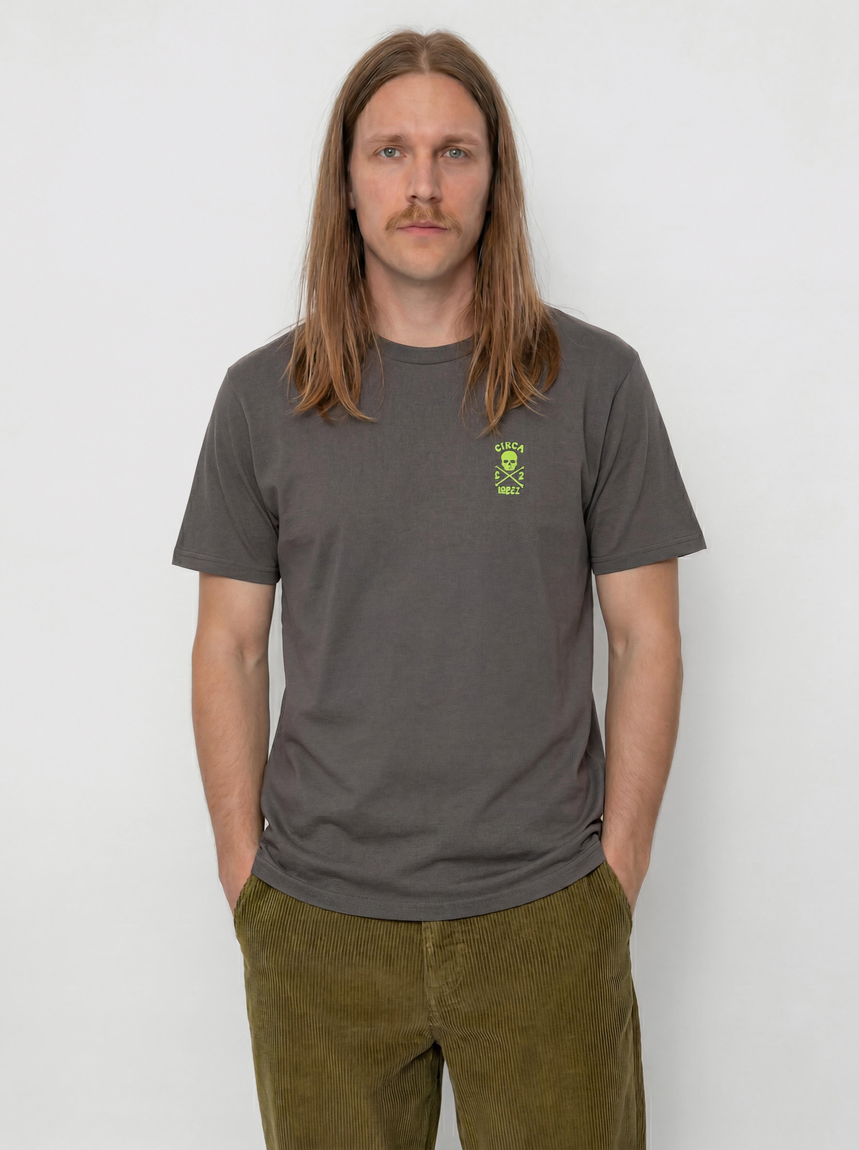 Circa Lopez 50 T-Shirt (anthracite/green)