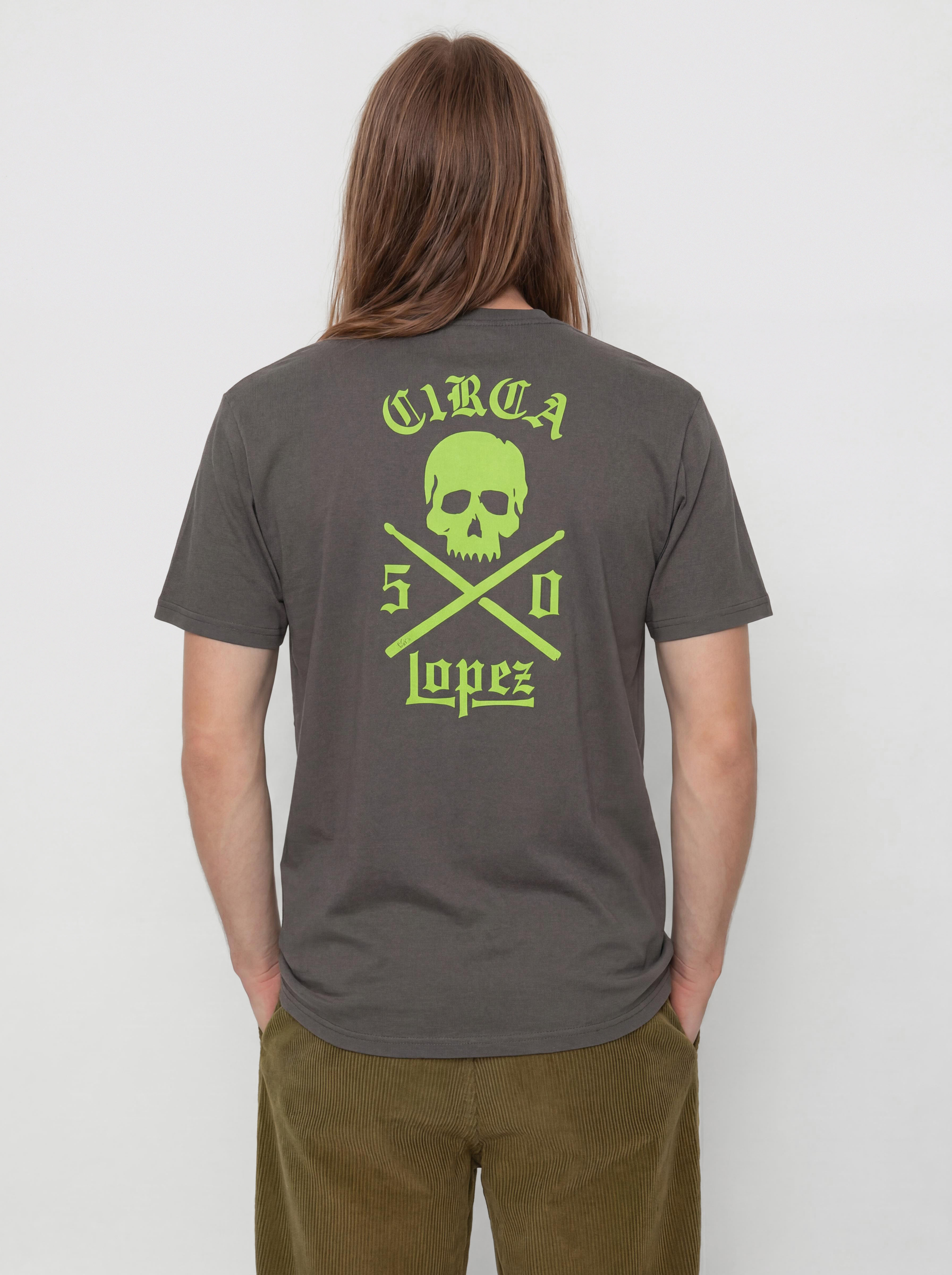 Circa Lopez 50 T-Shirt (anthracite/green)