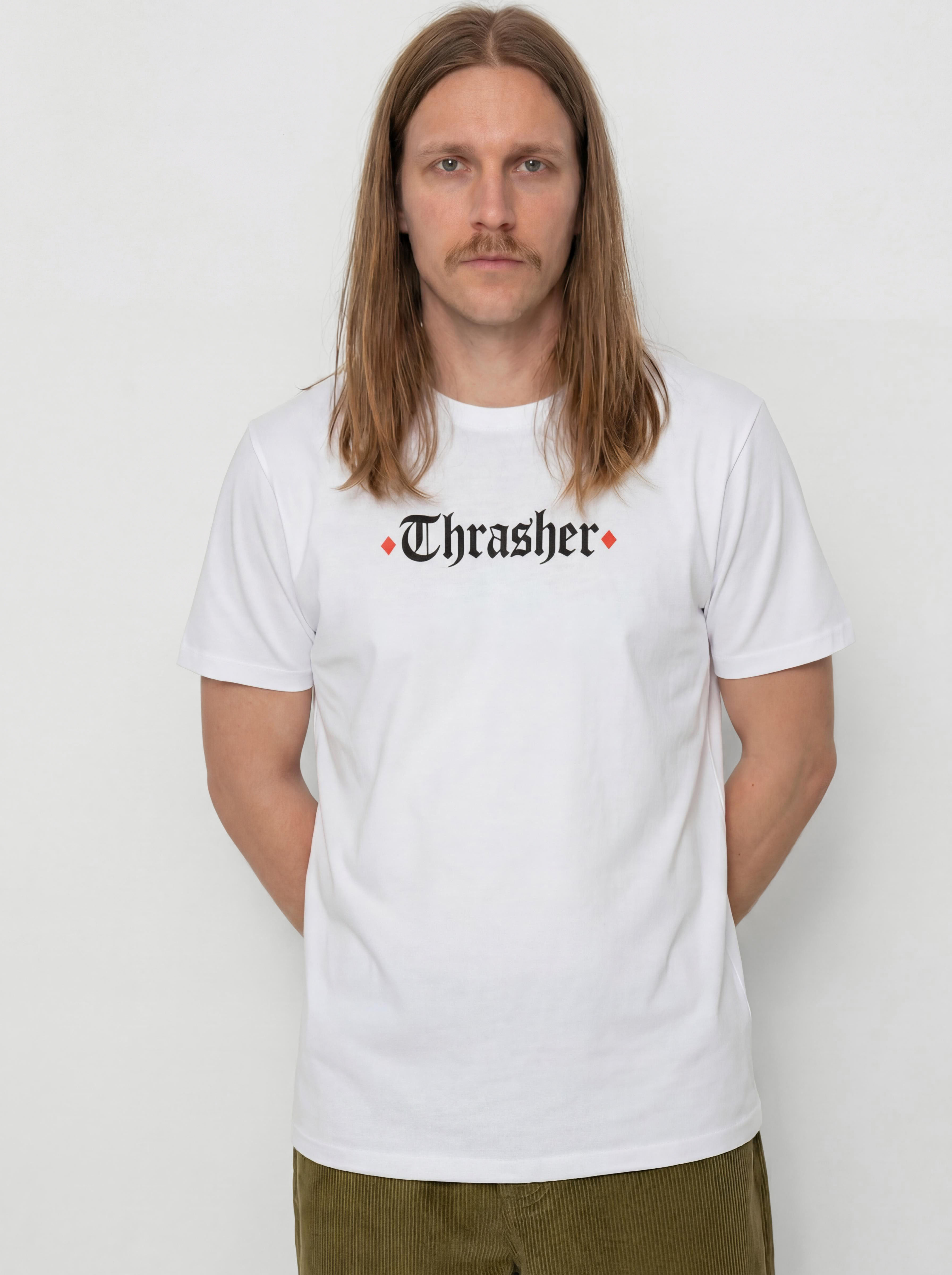 Thrasher x Spitfire The End Oath T-Shirt (white)