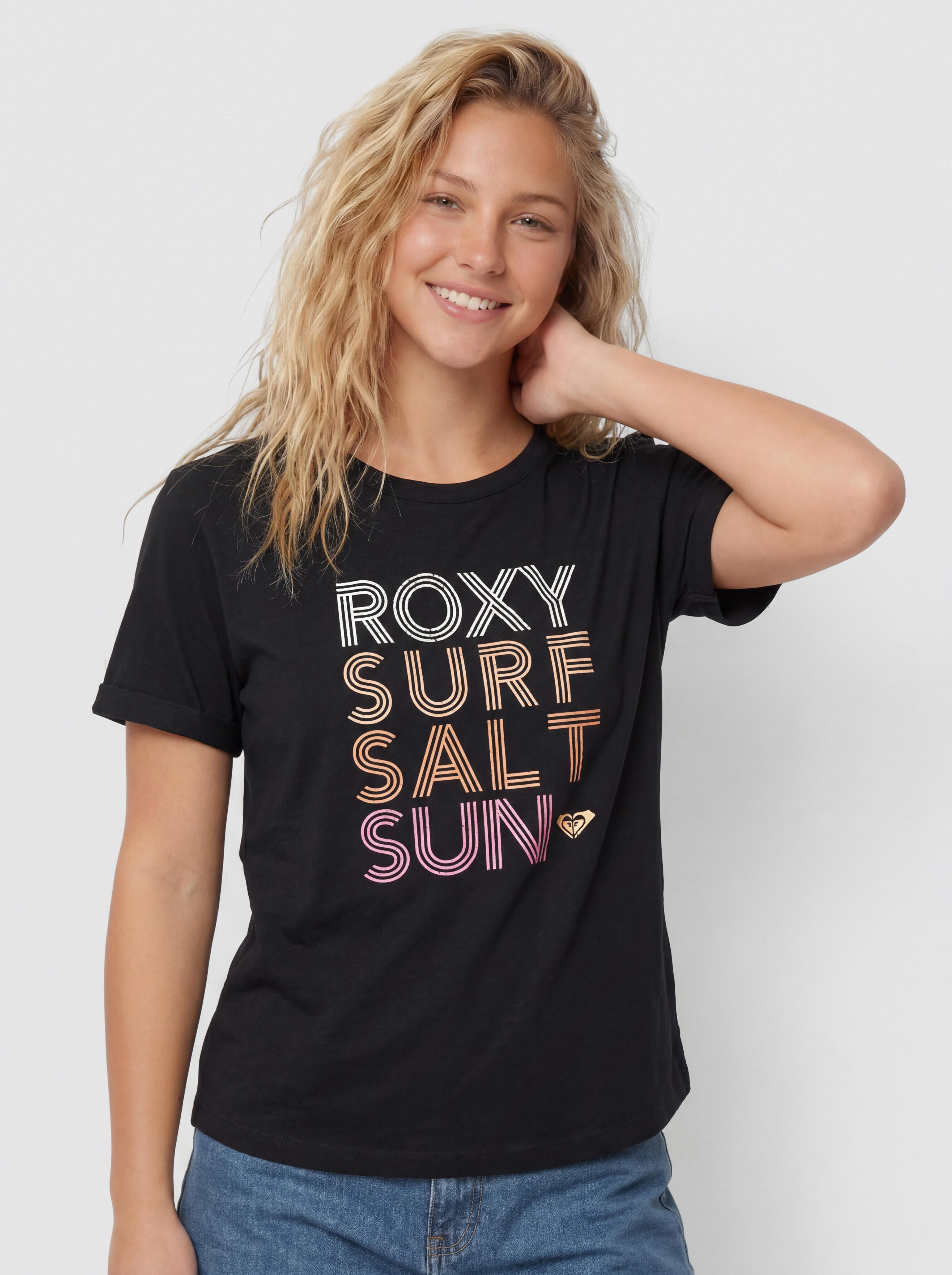 Roxy Vl Oceanwave Regular Wmn T-Shirt (anthracite)