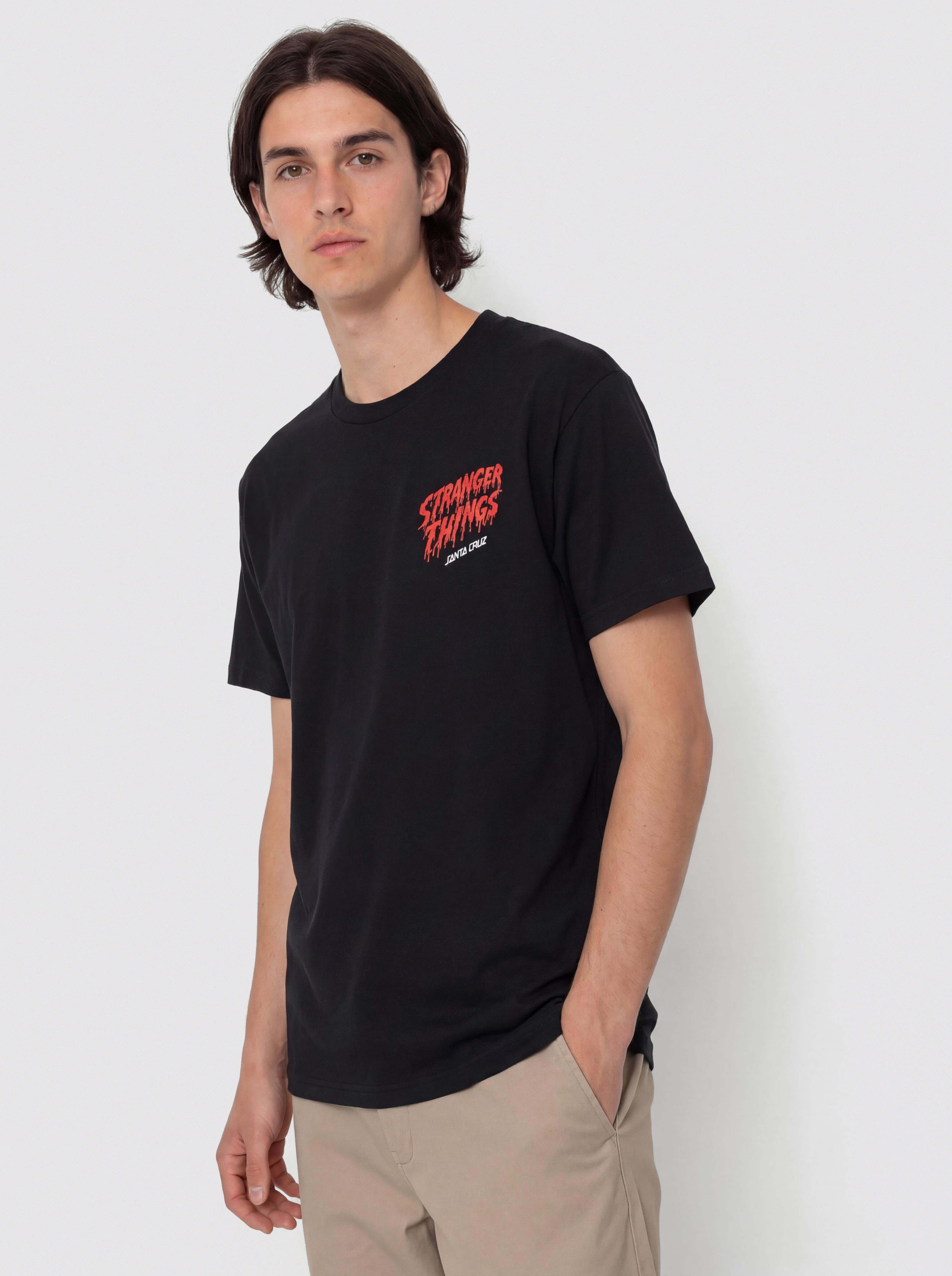 Santa Cruz X Stranger Things Eddie Slasher T-Shirt (black)