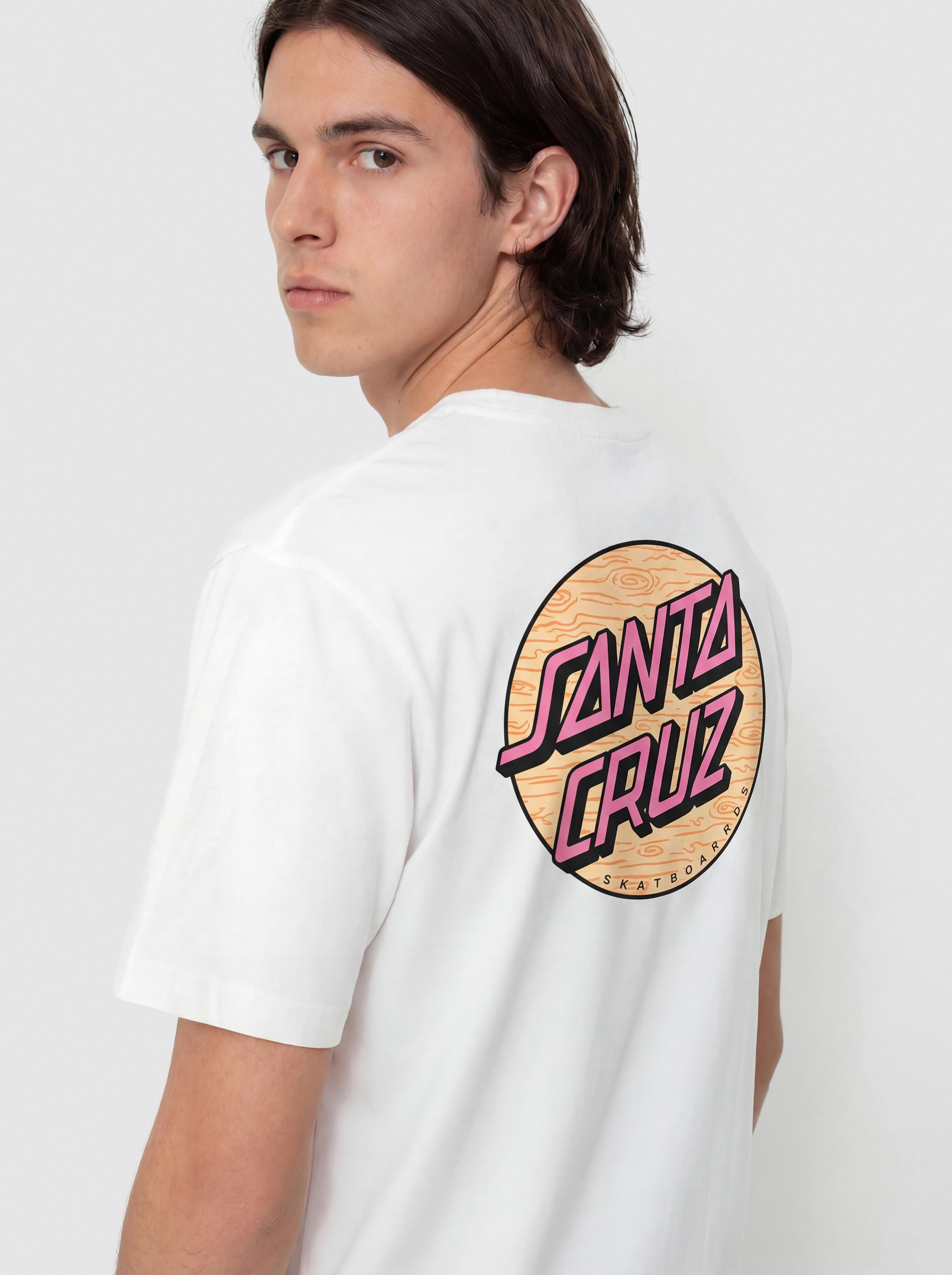 Santa Cruz T-Shirt Wagon Dot Chest (white)