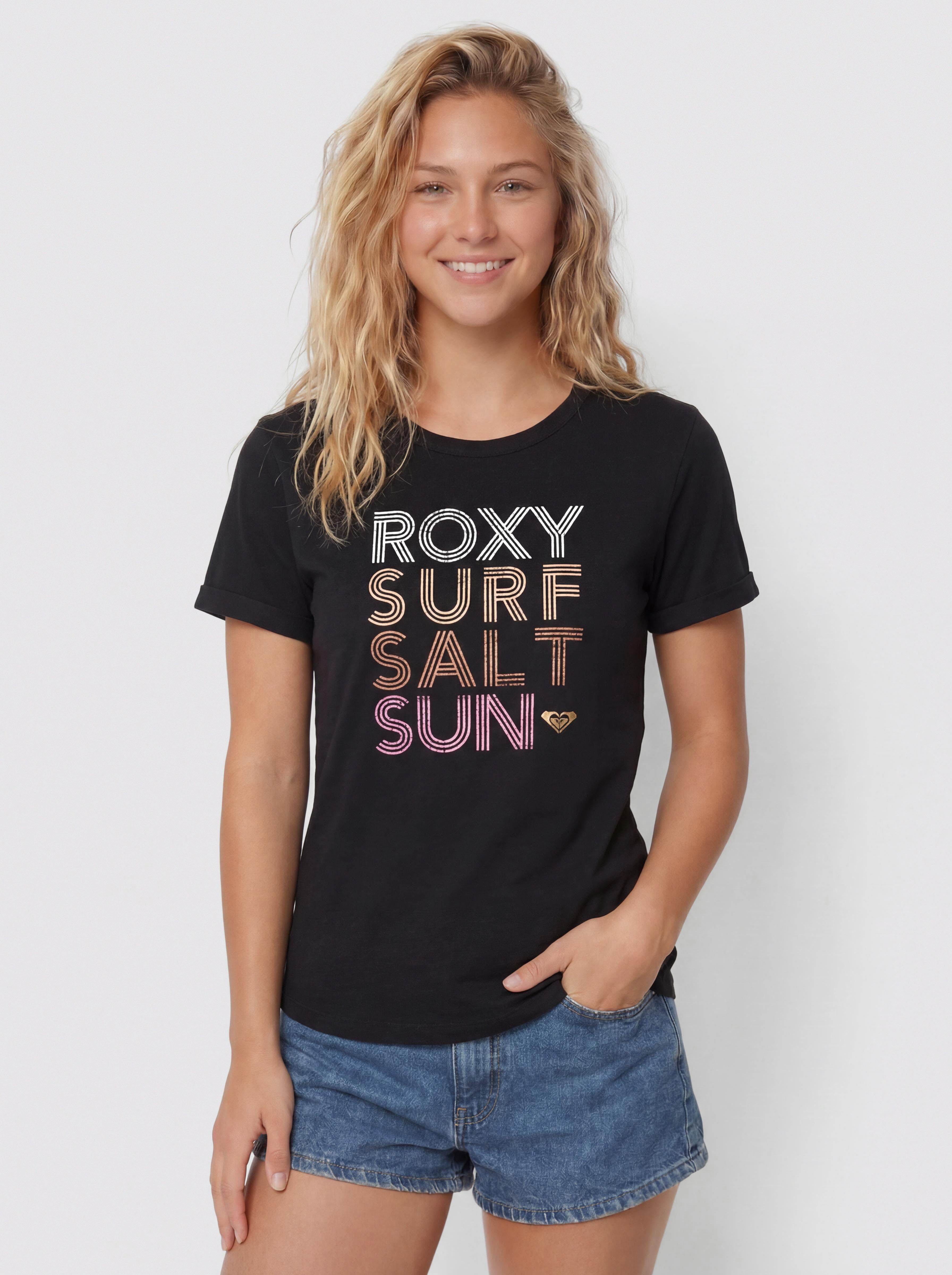Roxy Vl Oceanwave Regular Wmn T-Shirt (anthracite)