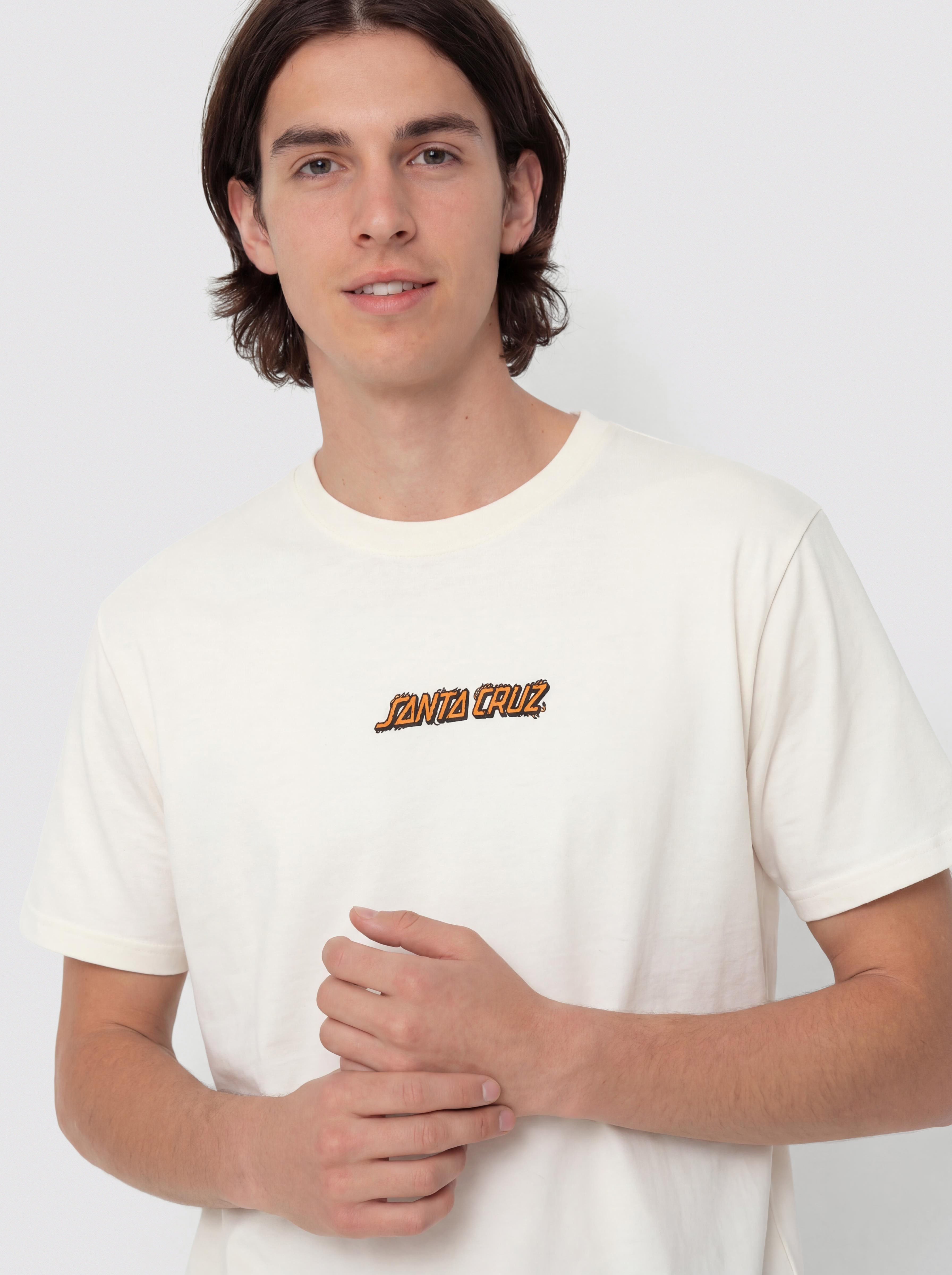 Santa Cruz T-Shirt Roskopp Monster Strip (white)