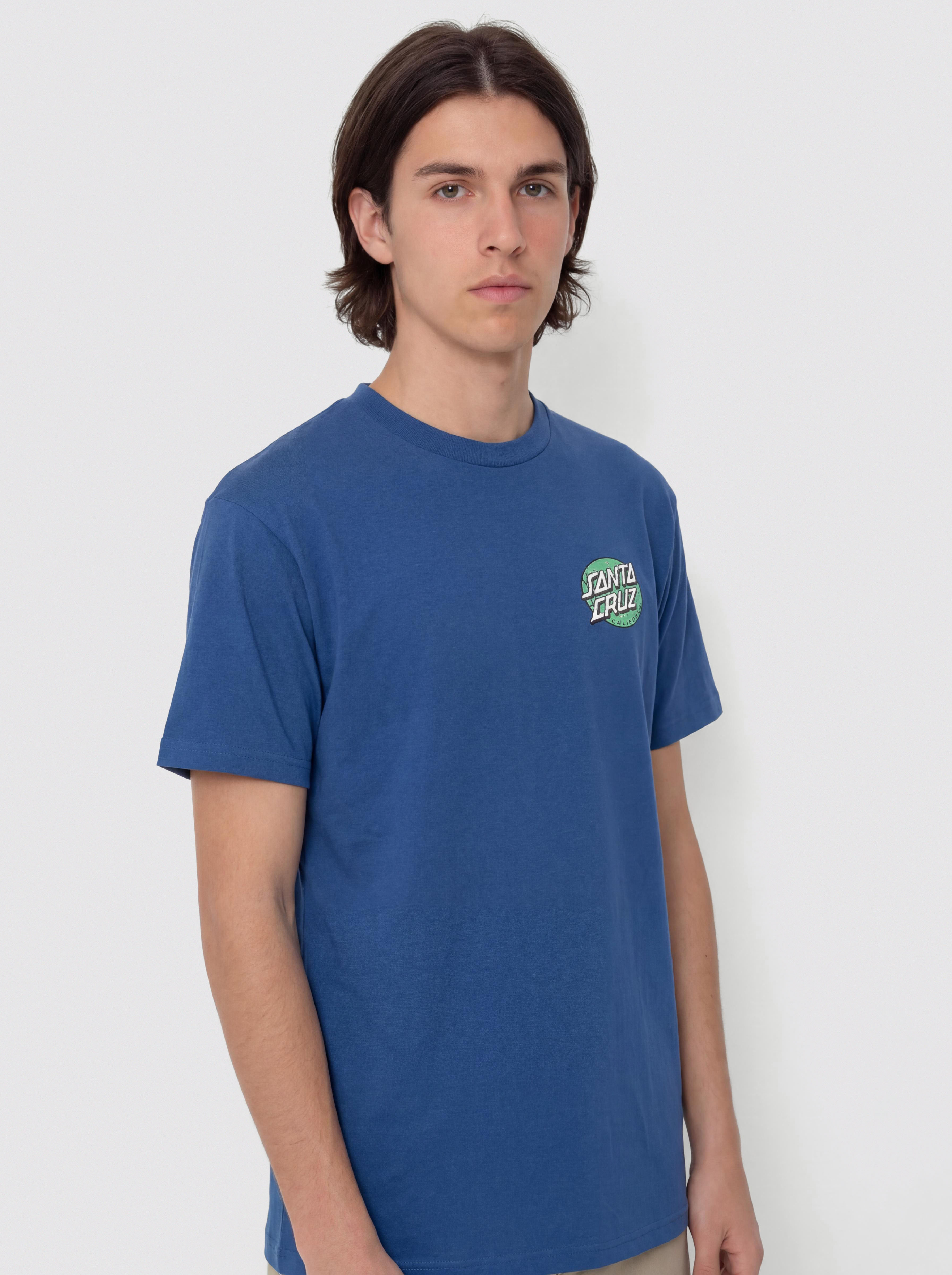 Santa Cruz Vertigo Dot T-Shirt (rich navy)