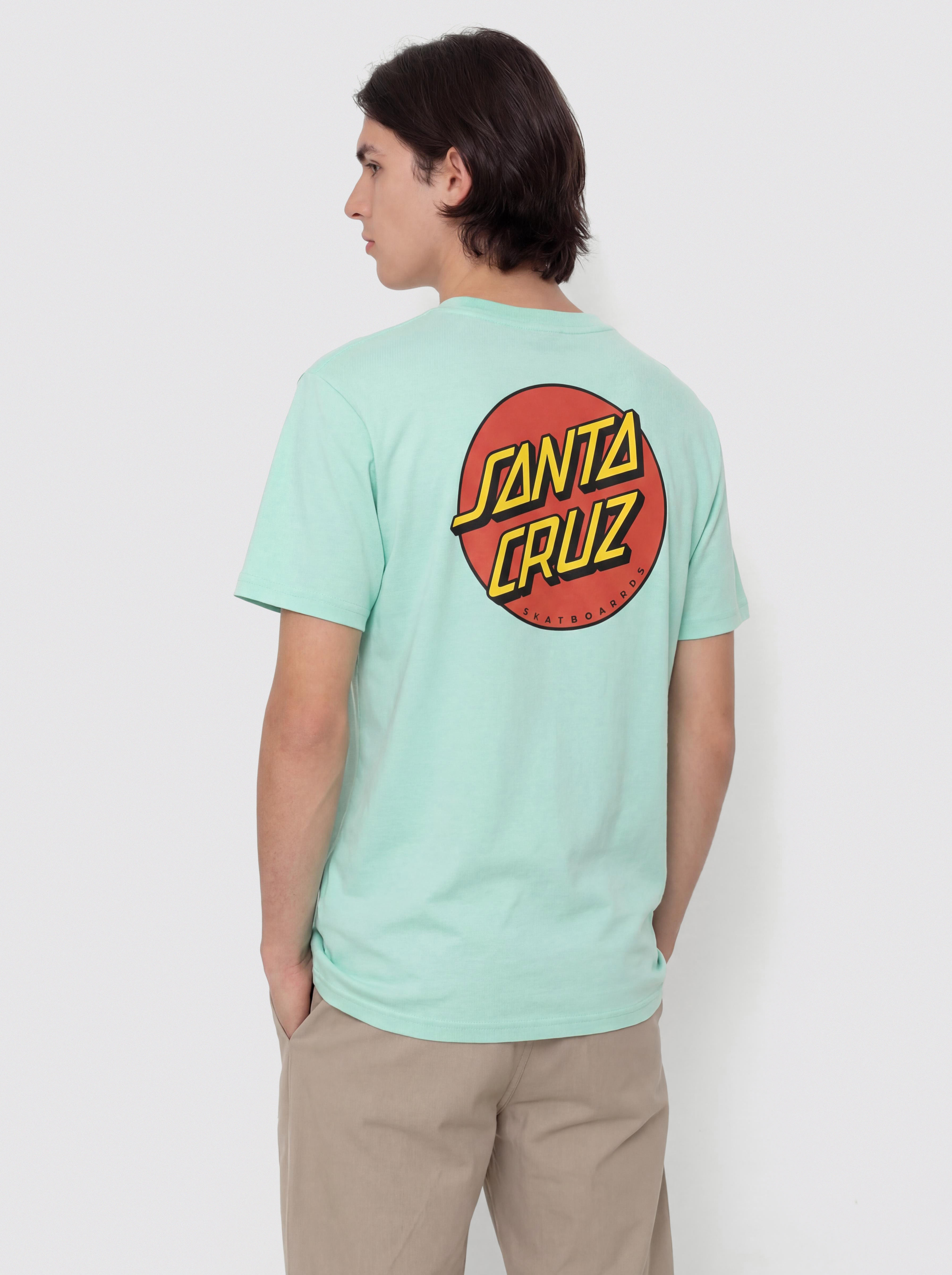 Santa Cruz Classic Dot Chest T-Shirt (mint)