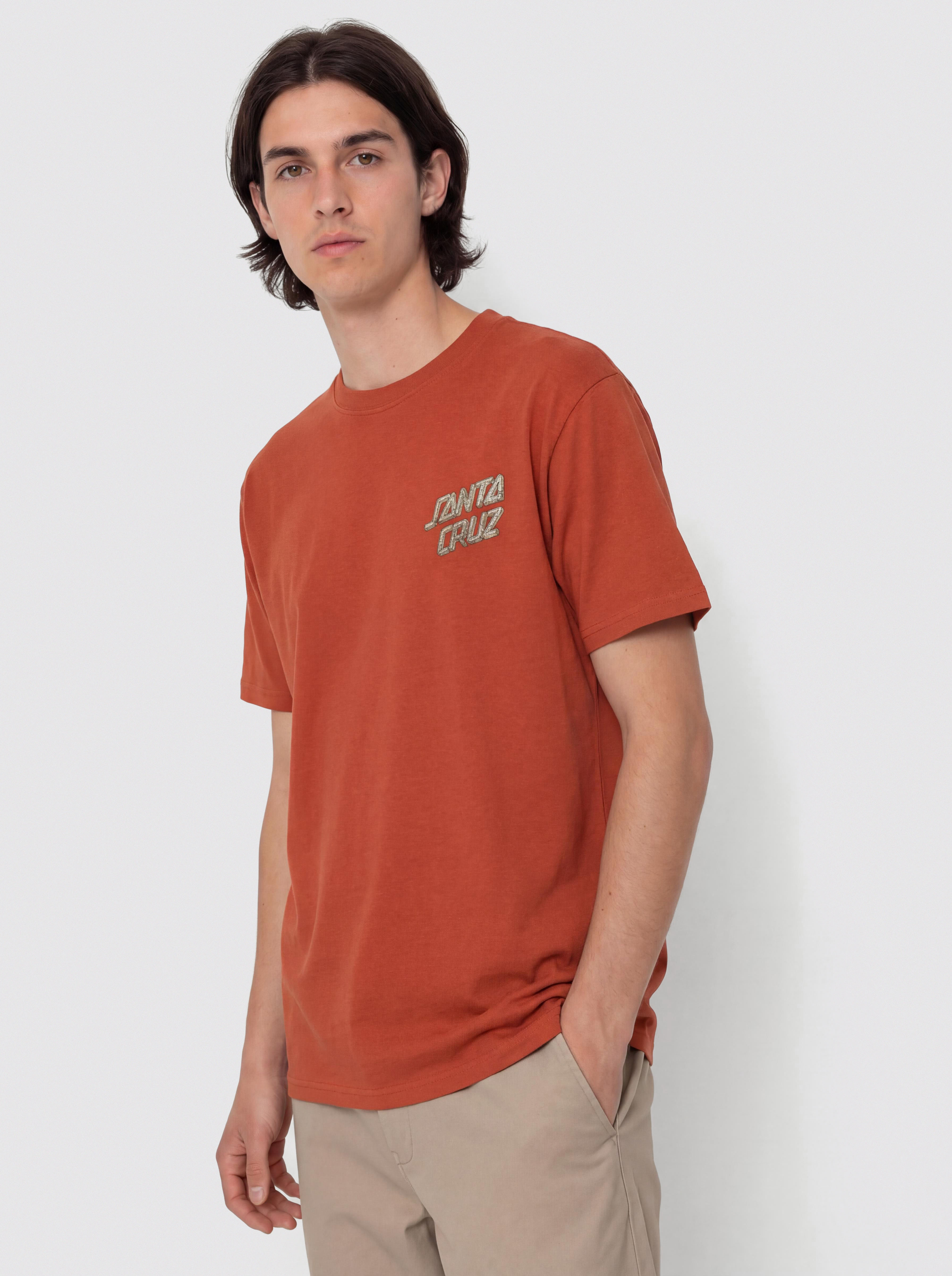 Santa Cruz Screaming Grizzly T-Shirt (dark rust)
