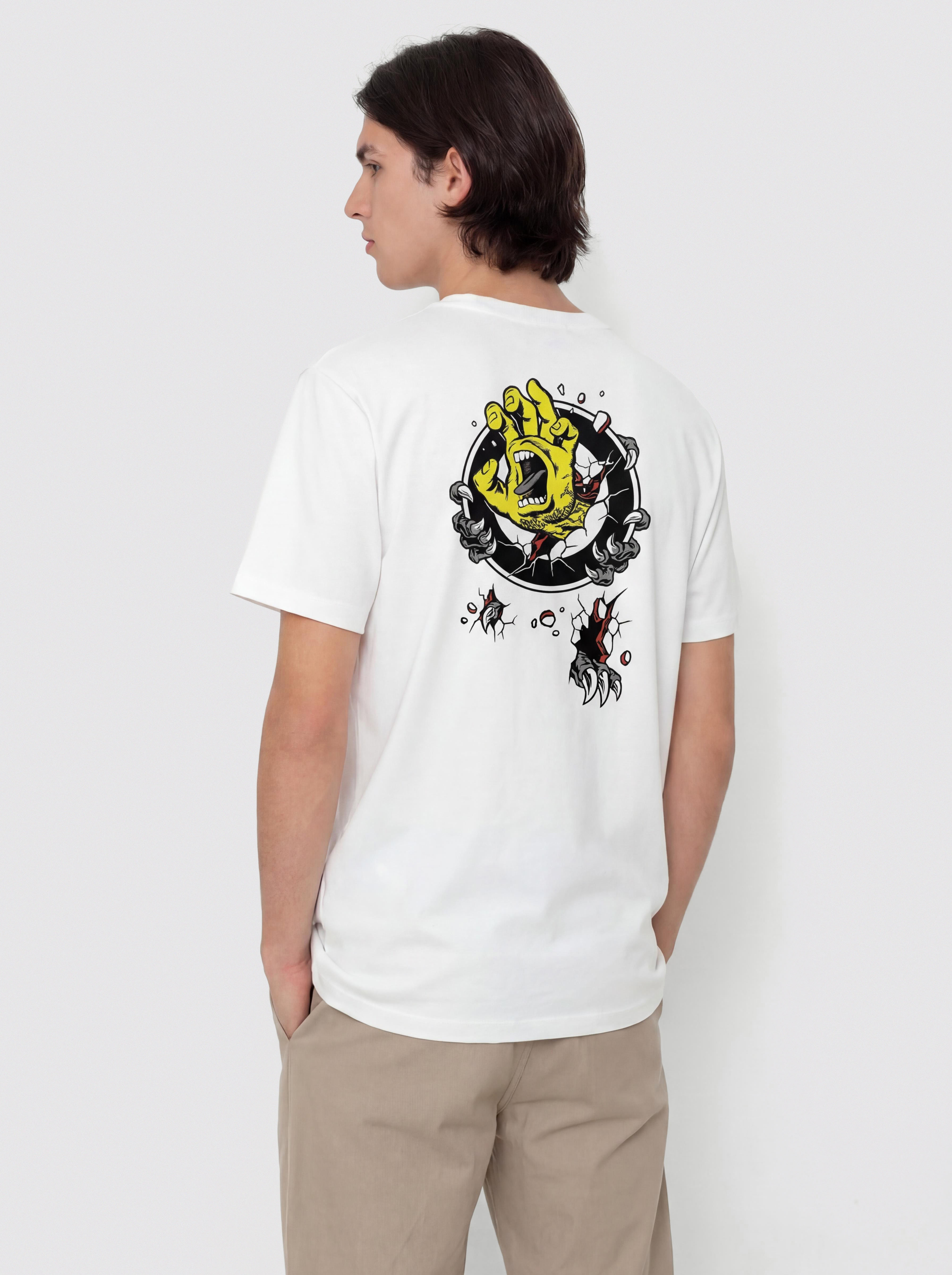 Santa Cruz T-Shirt Roskopp Screaming Target