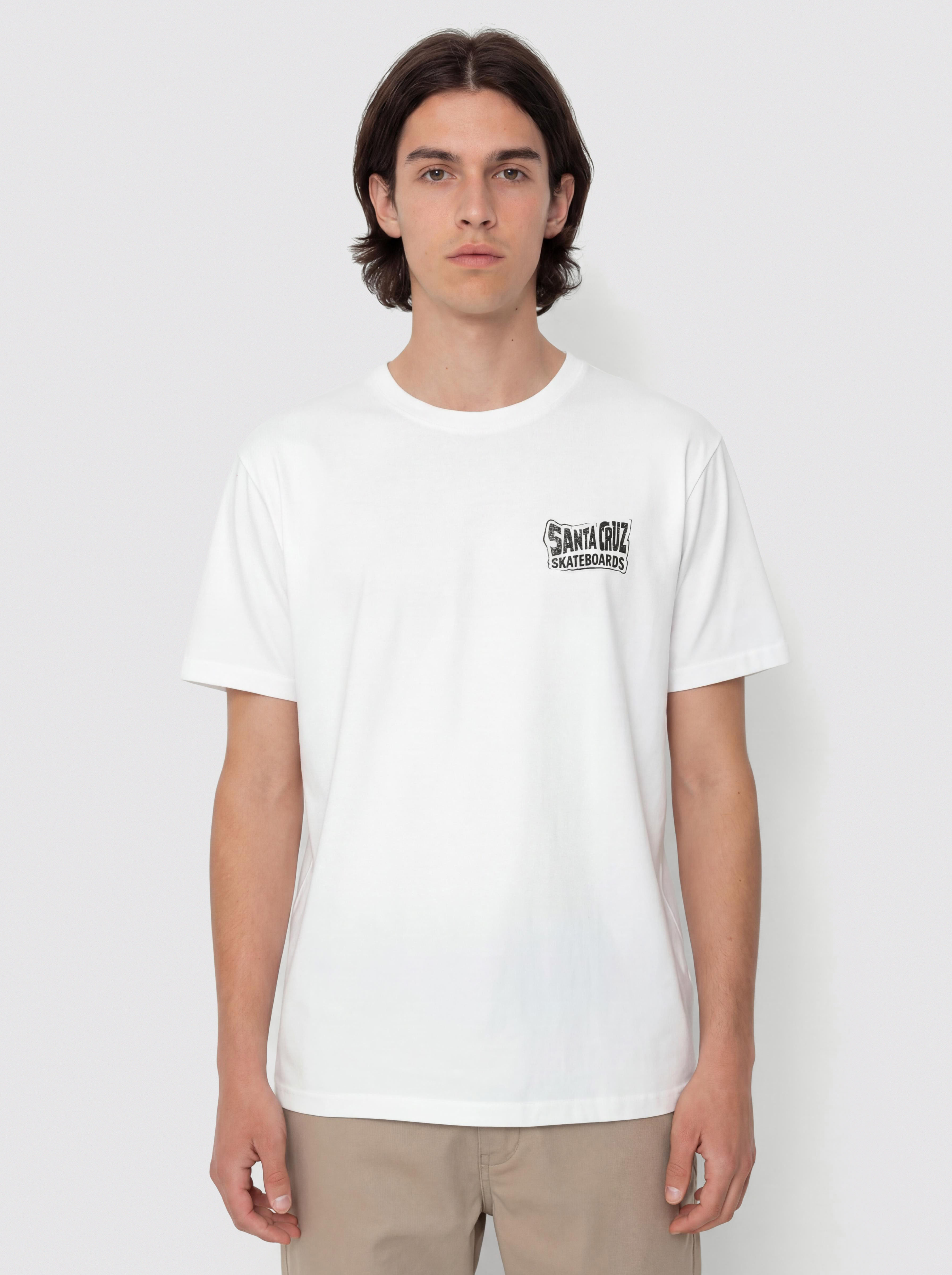 Santa Cruz T-Shirt Collage Hand - white (white)