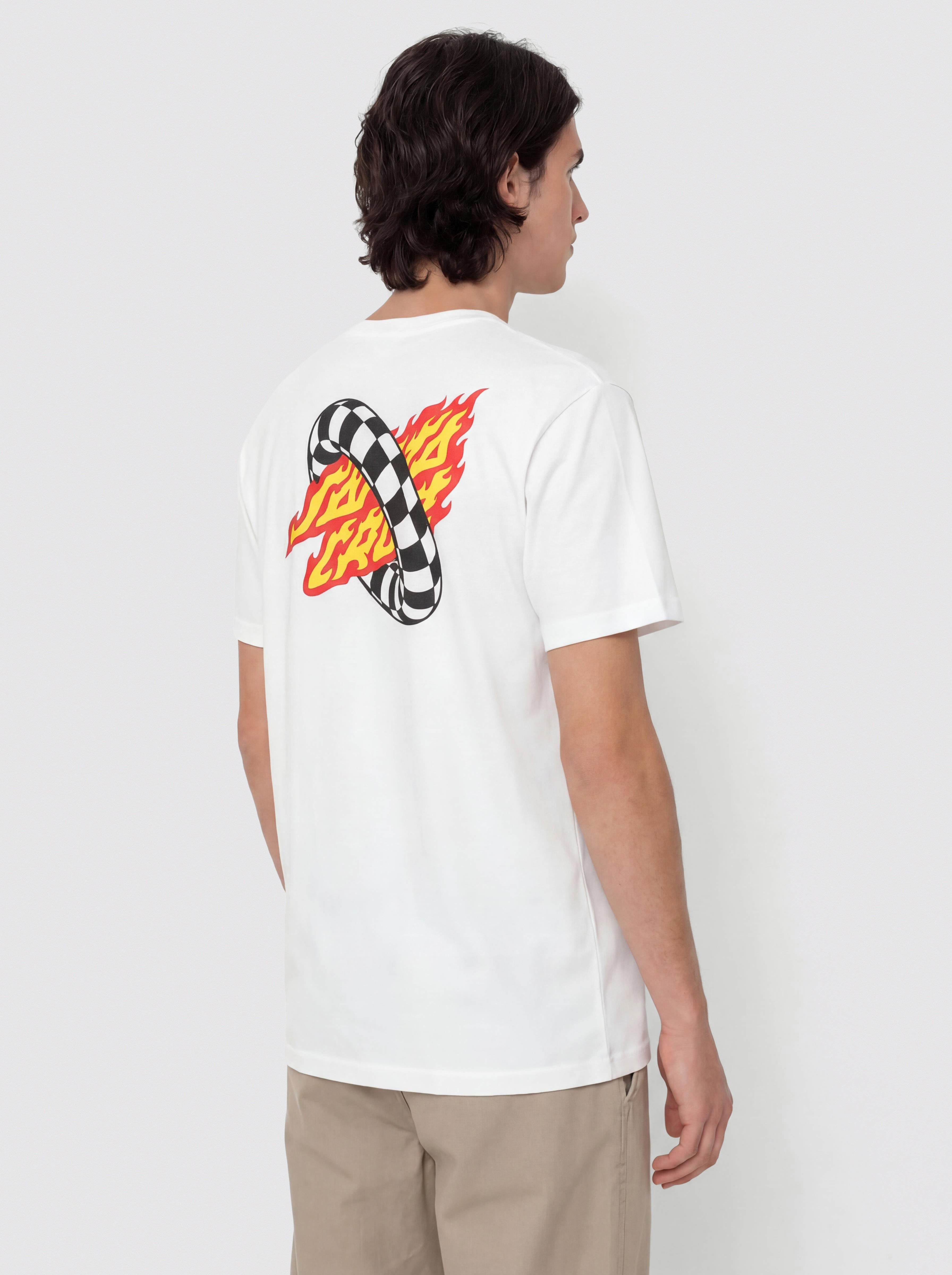Santa Cruz T-Shirt Goal Flame (white)