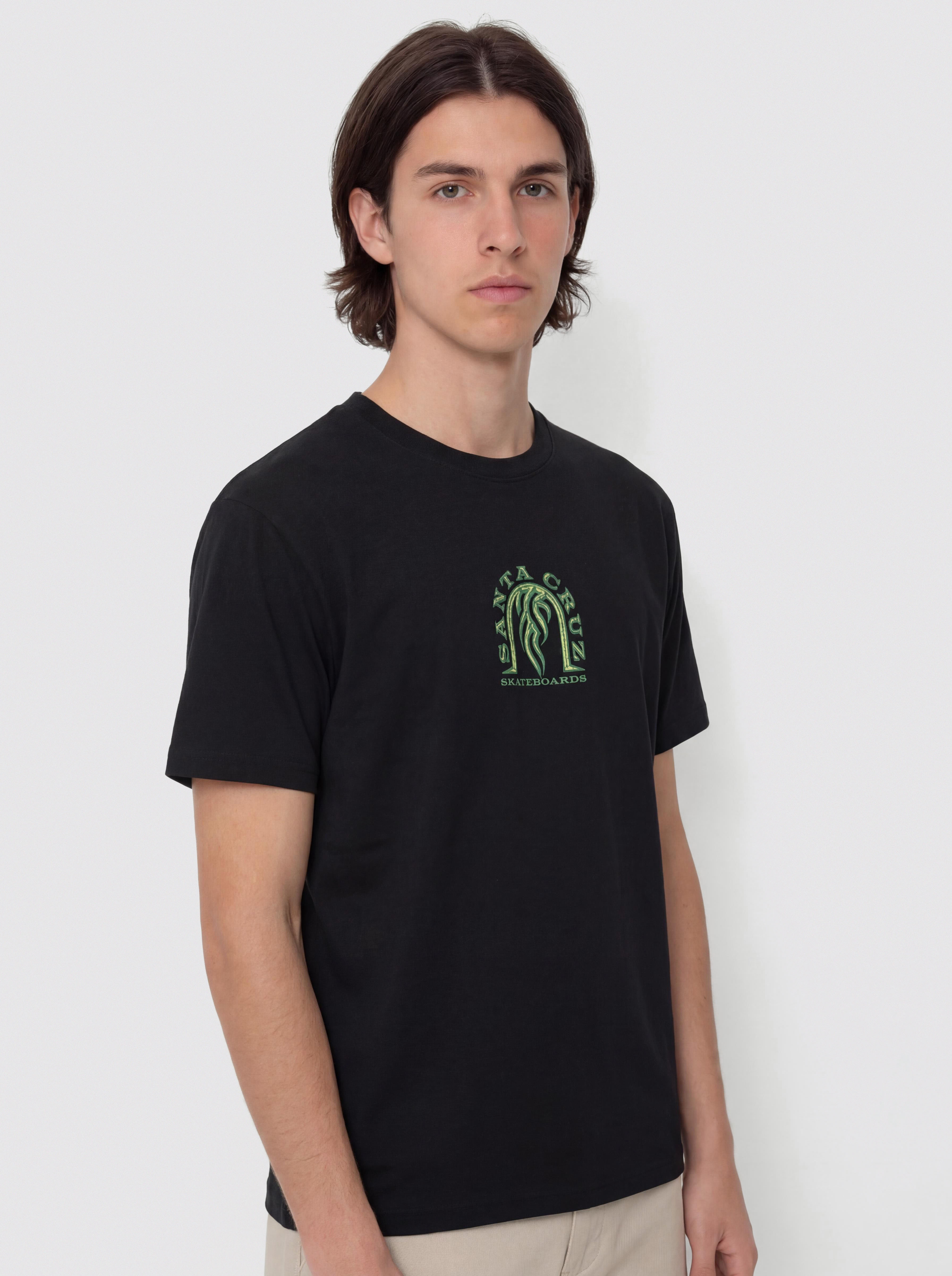 Santa Cruz Dressen Tribal Arch Front T-Shirt (black)