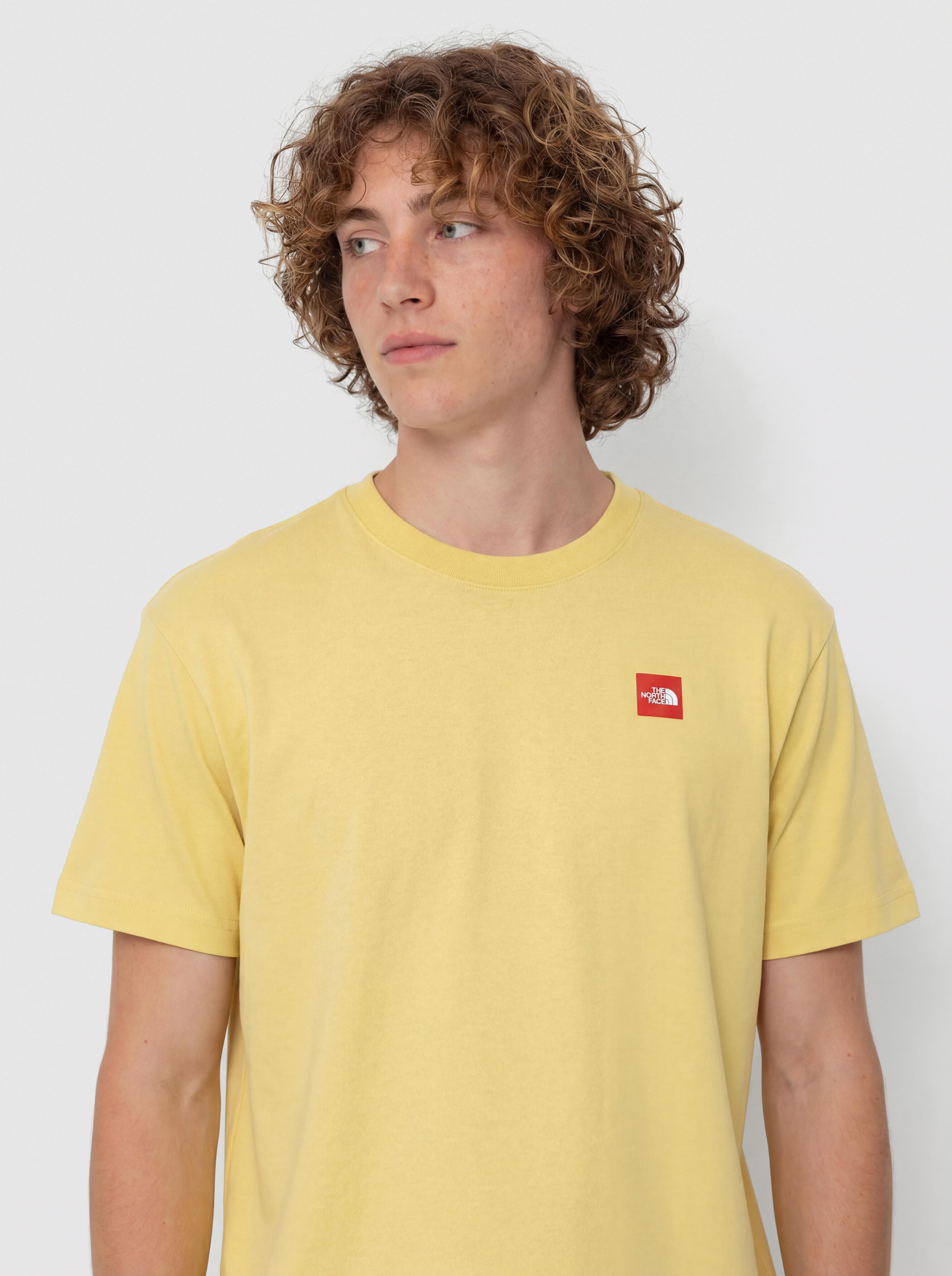 The North Face Tnf Red Box T-Shirt (honeyed sand)