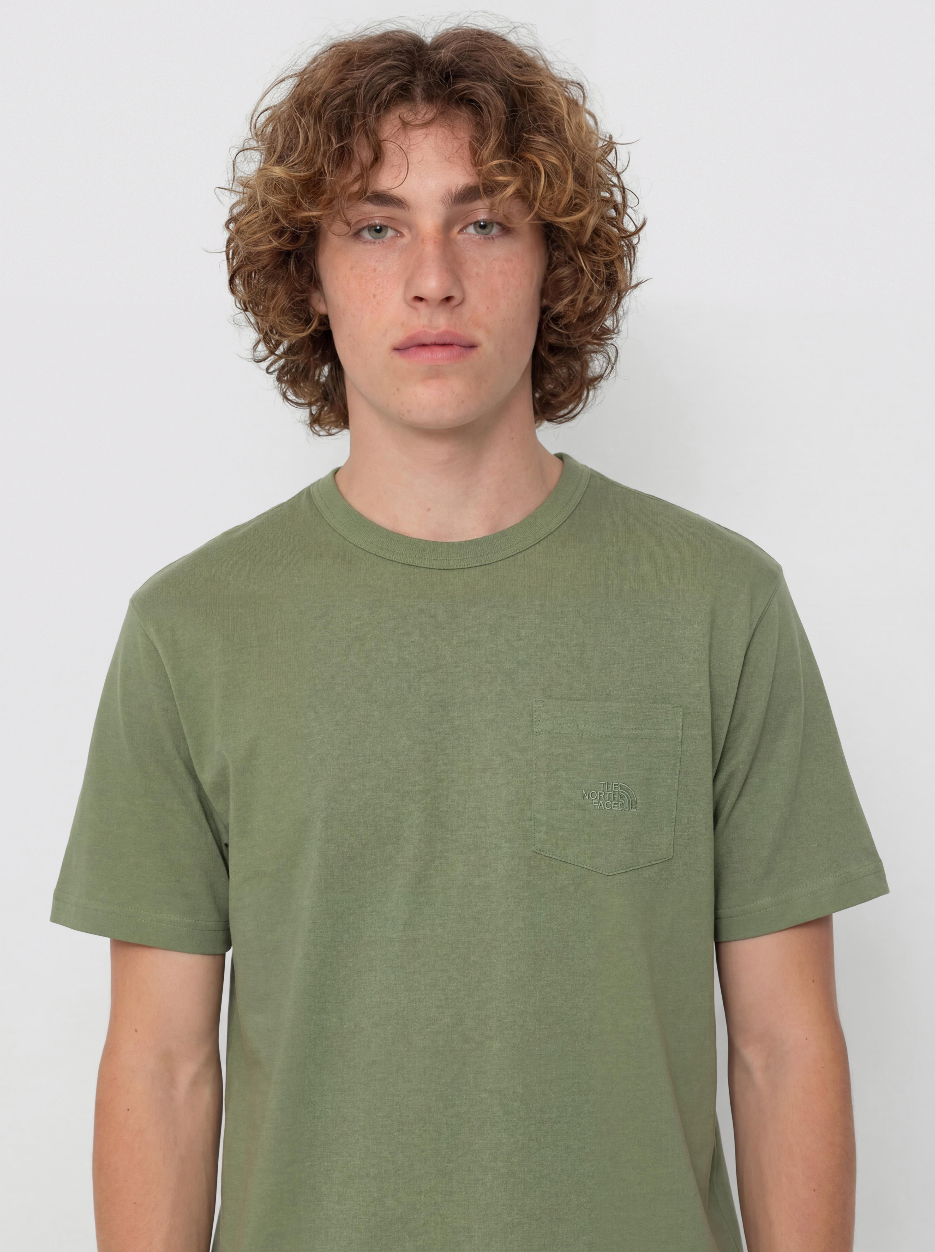 The North Face Dome Relaxed Pocket T-shirt (bark mist)