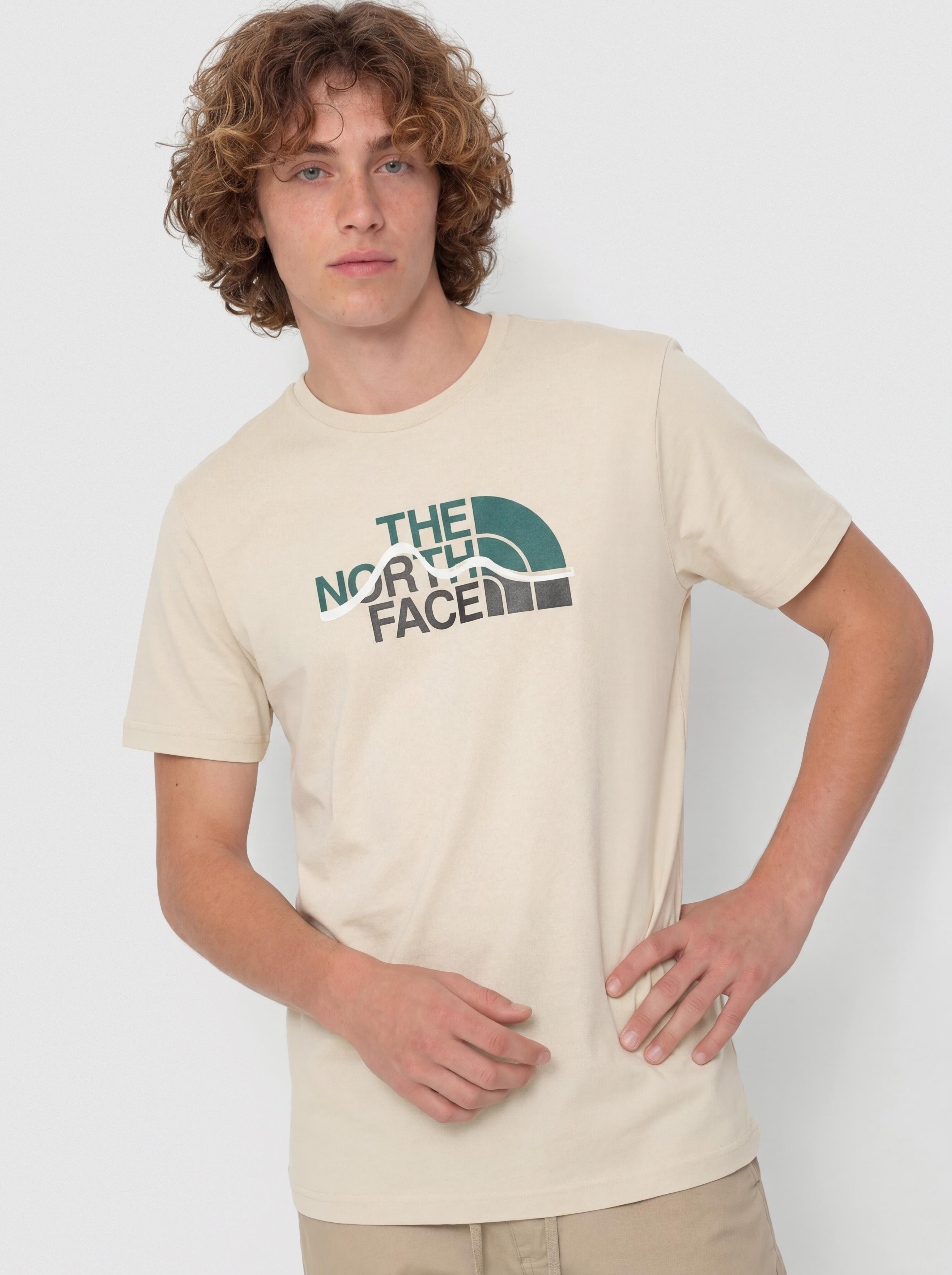 The North Face Mountain Line T-Shirt (gravel)