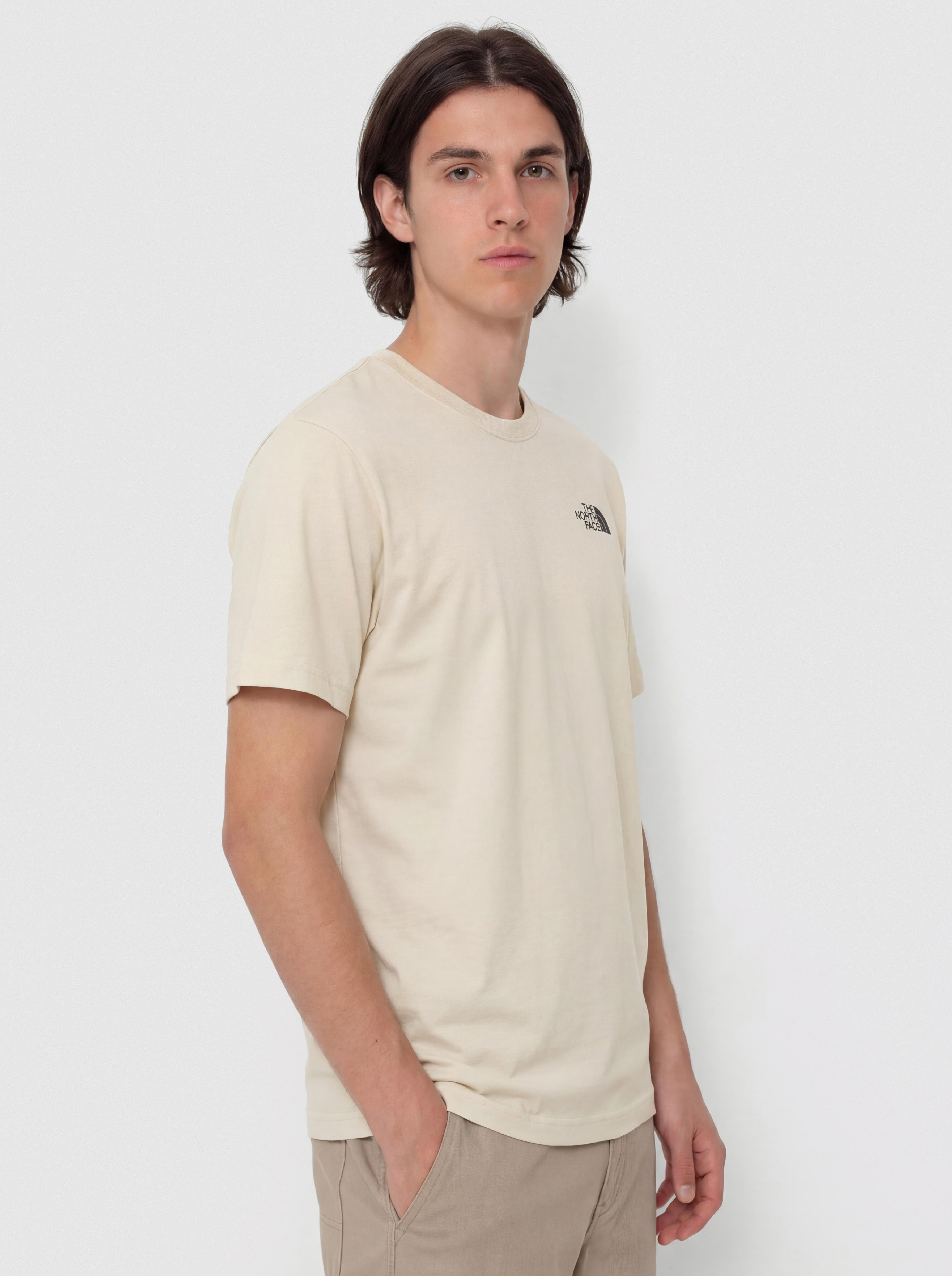 Brixton Dark Paradise Std T-Shirt - beige (cream)
