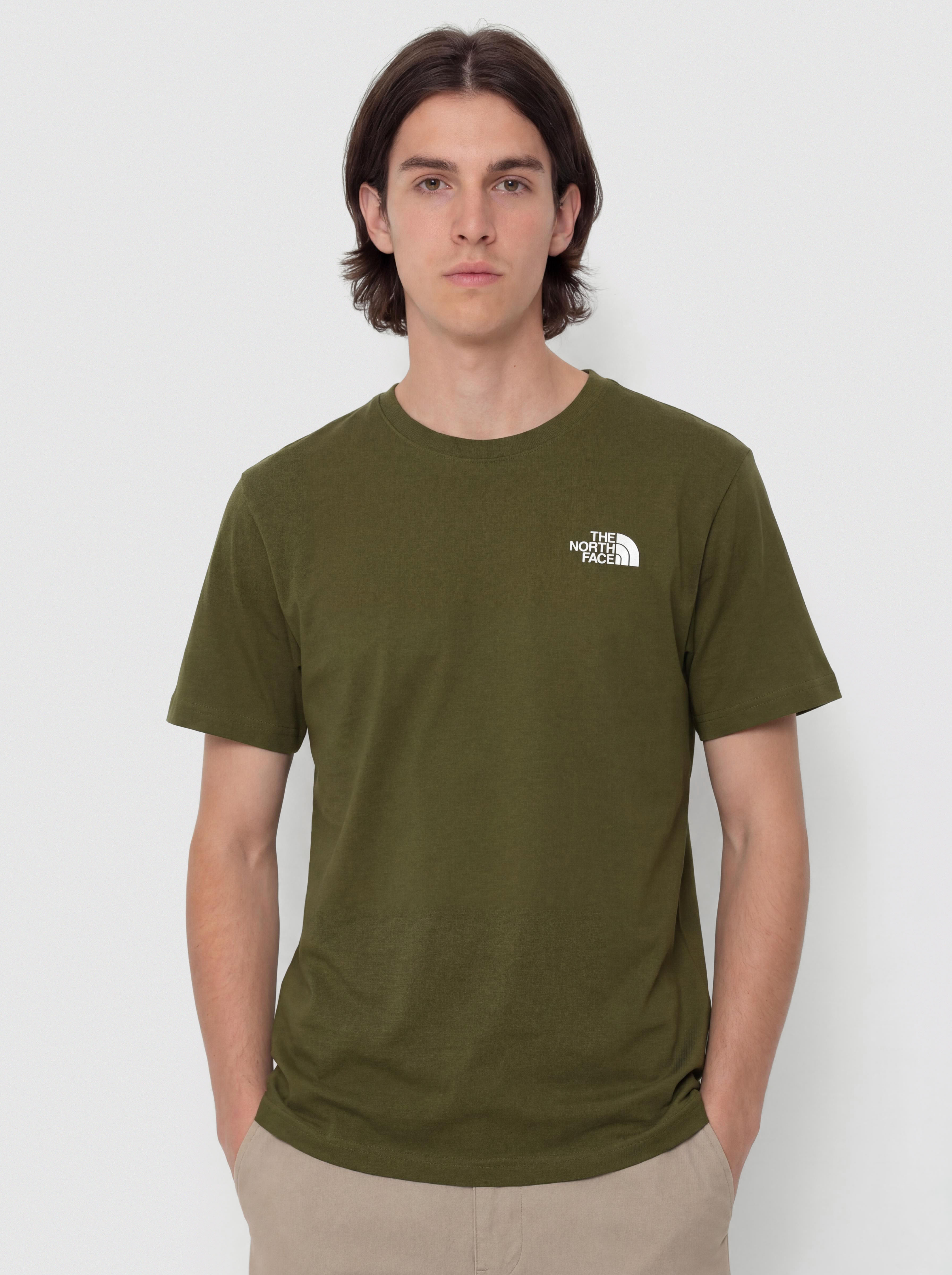 The North Face Box Nse Celebration T-Shirt (woodland green)