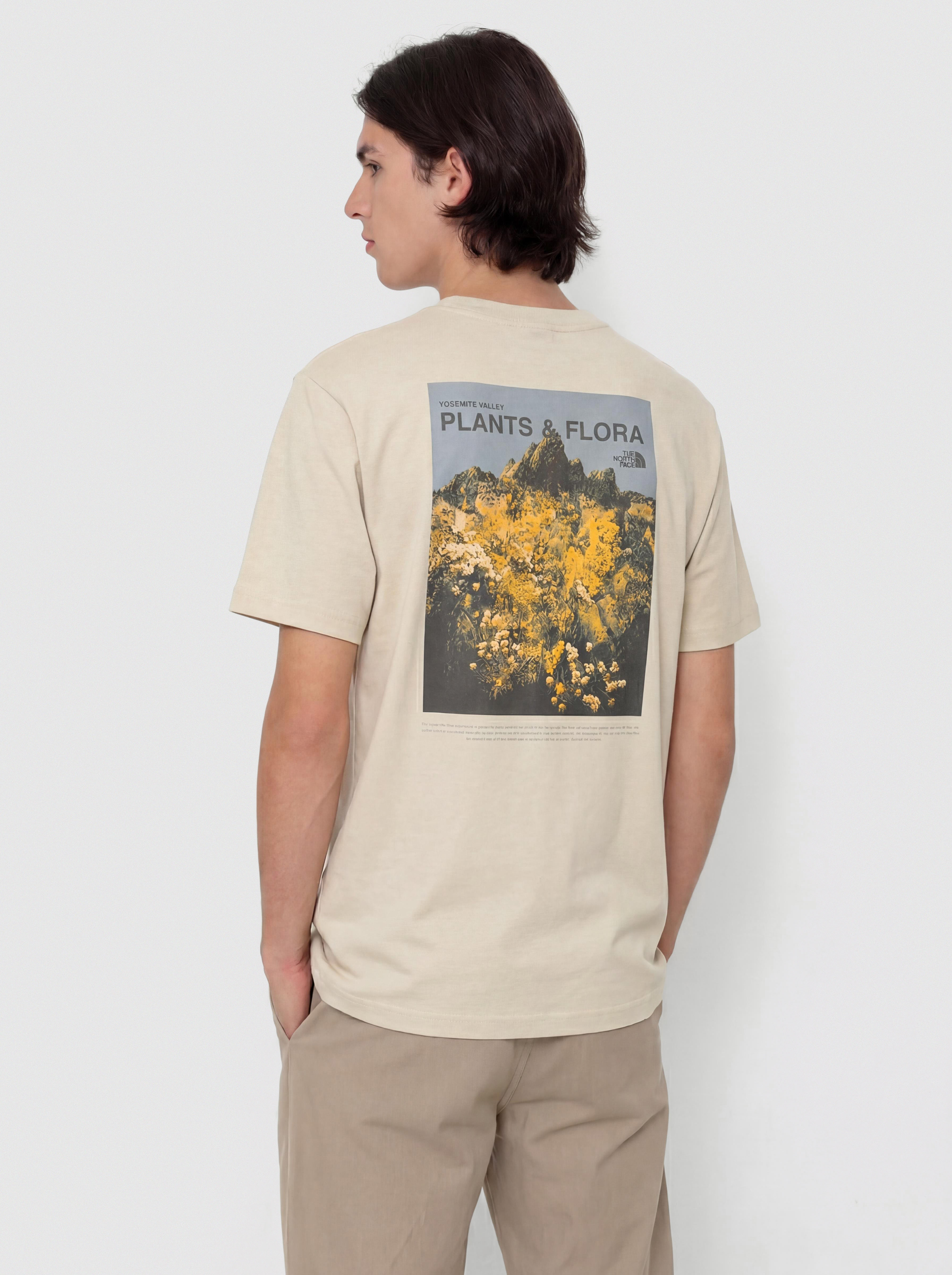 The North Face Plant & Flora Oversize T-Shirt - beige (desert stone)