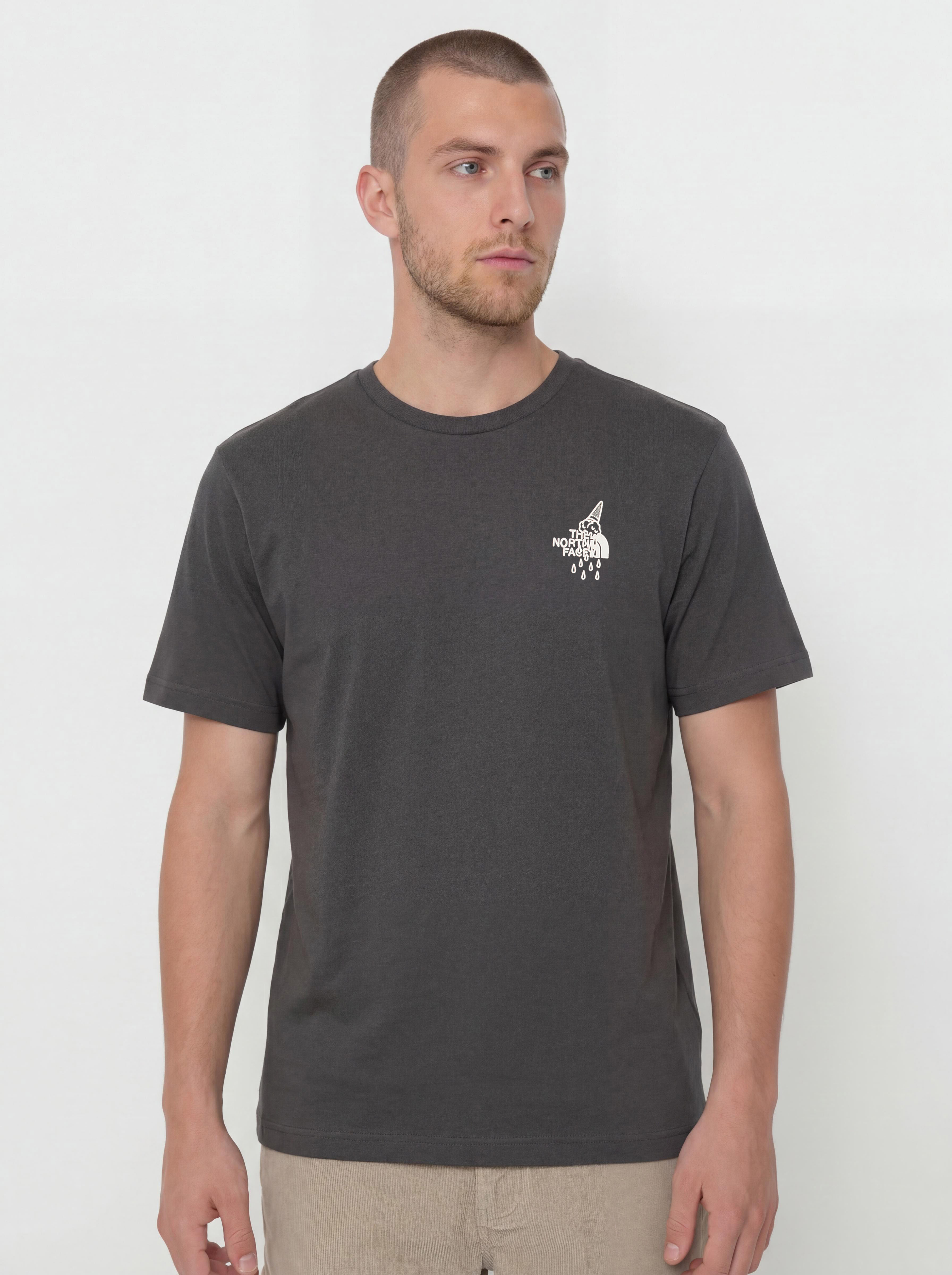 The North Face Powder Days Relaxed Graphic T-Shirt (asphalt grey)